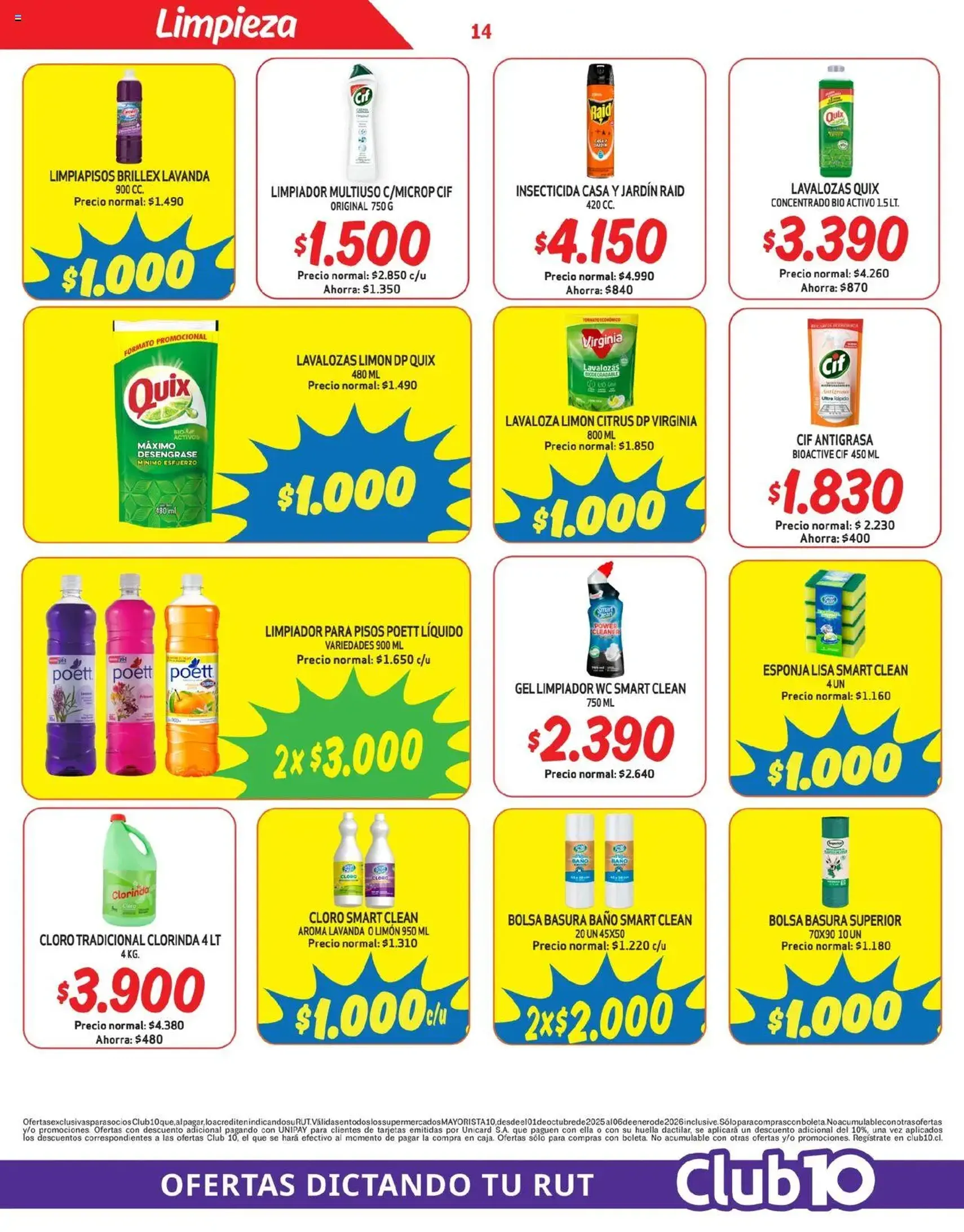 Mayorista 10 Ofertas - folleto válido desde 29.09.2025 página 14 de 21 Mayorista 10 Ofertas - folleto válido desde 29.09.2025 página 14 de 21