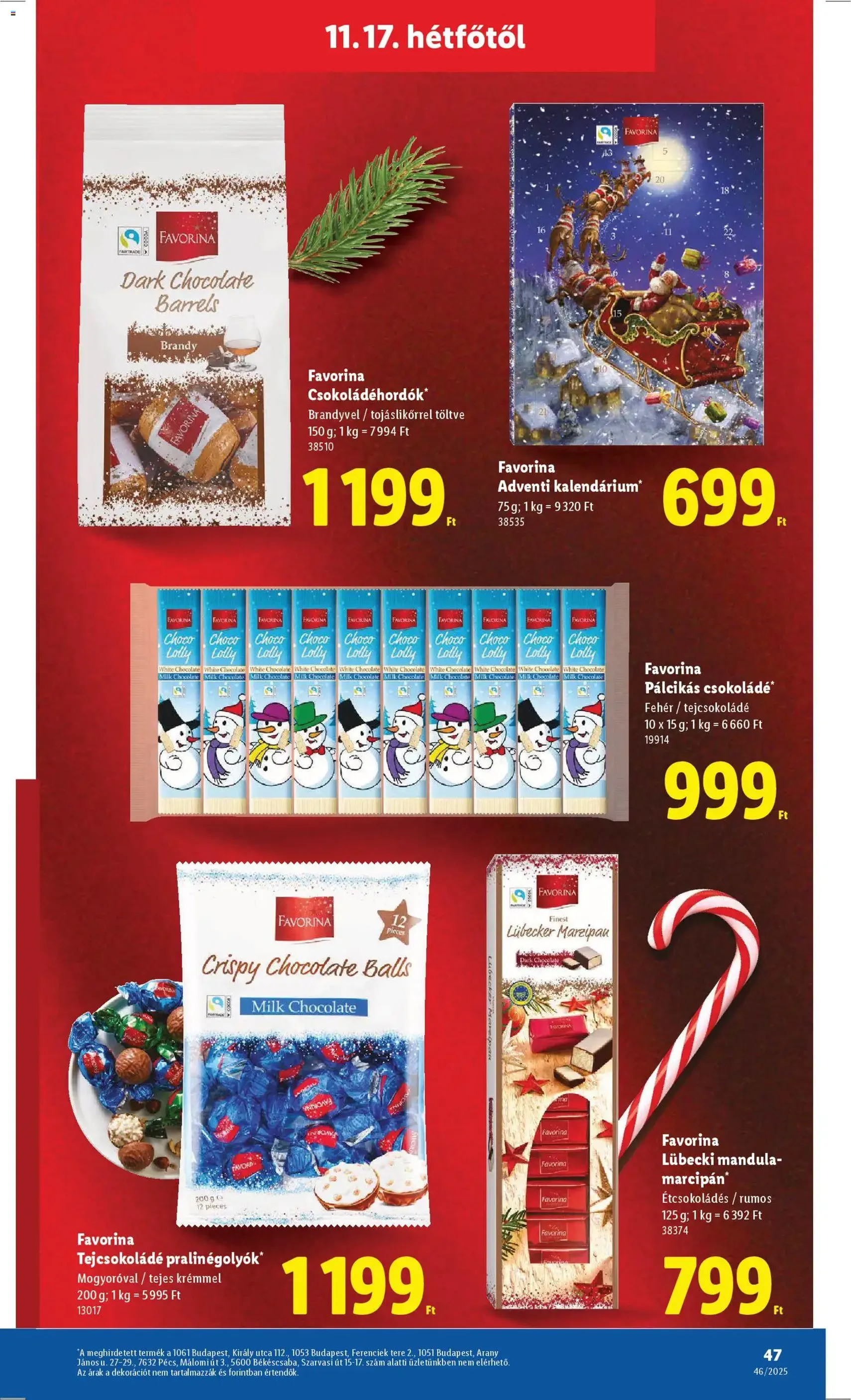 Lidl Akciós újság - 2025.11.13. érvényes szórólap 47 oldal 52 oldalból