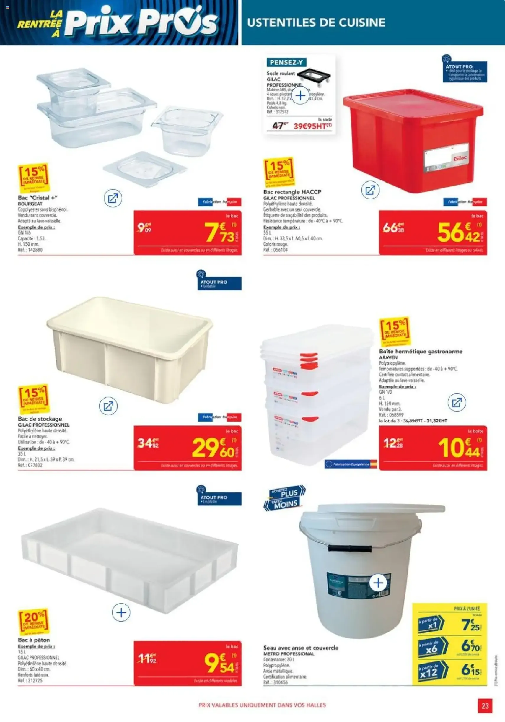 METRO catalogue - brochure valable à partir du 13/08/2026, page 23 sur 40