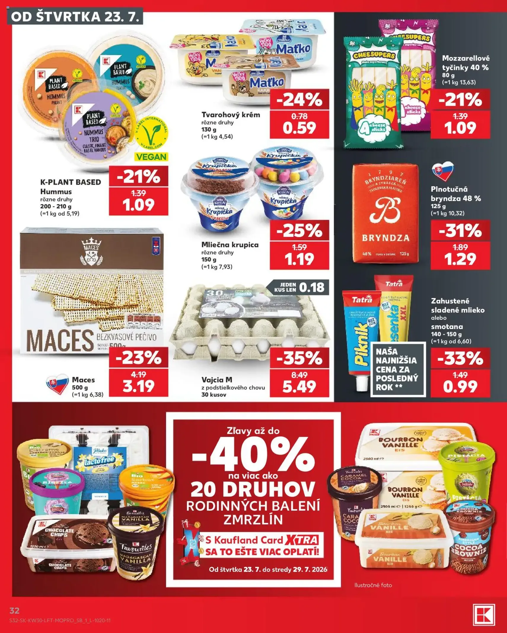 Kaufland leták - platný leták od 23.07.2026 strana 32 z 74