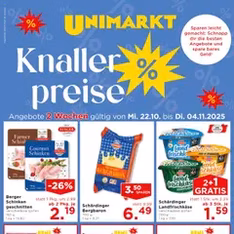 Unimarkt Flugblatt - Prospekt Vorschau gültig ab 22.10.2025