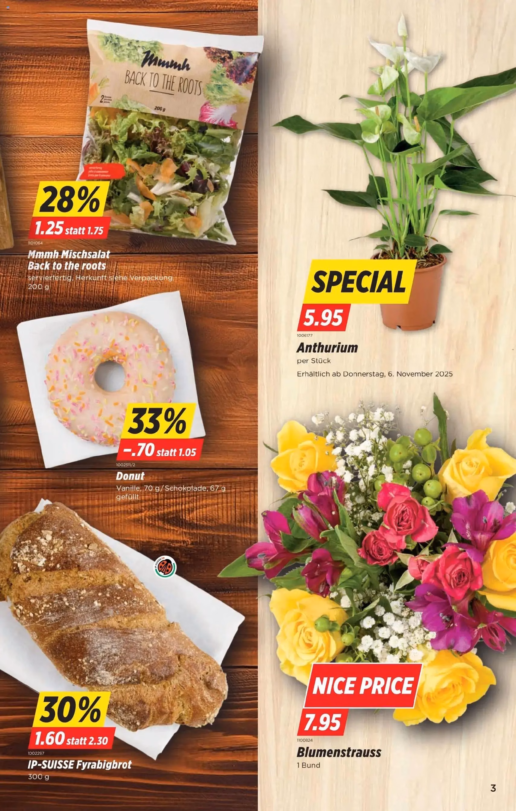 Denner Aktionen - Gültiger Prospekt ab 04.11.2025, Seite 3 von insgesamt 24