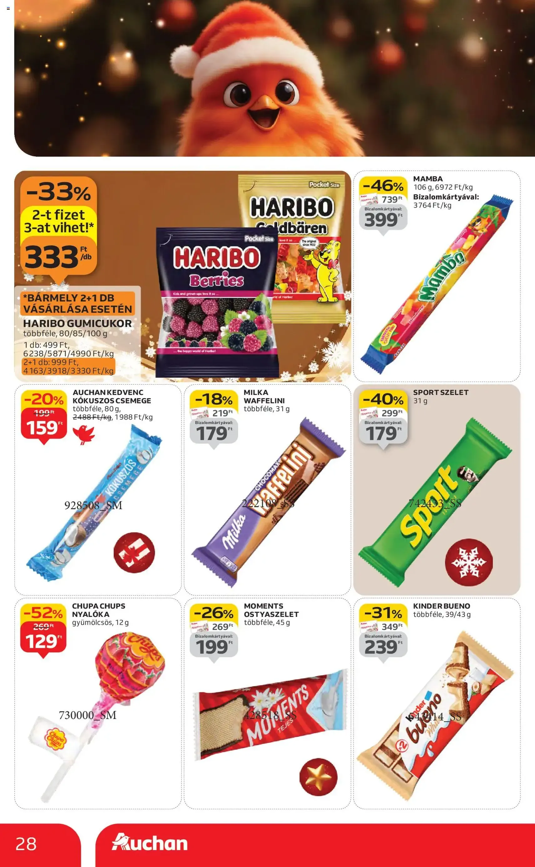 Auchan Akciós újság - 2025.11.27. érvényes szórólap 28 oldal 82 oldalból