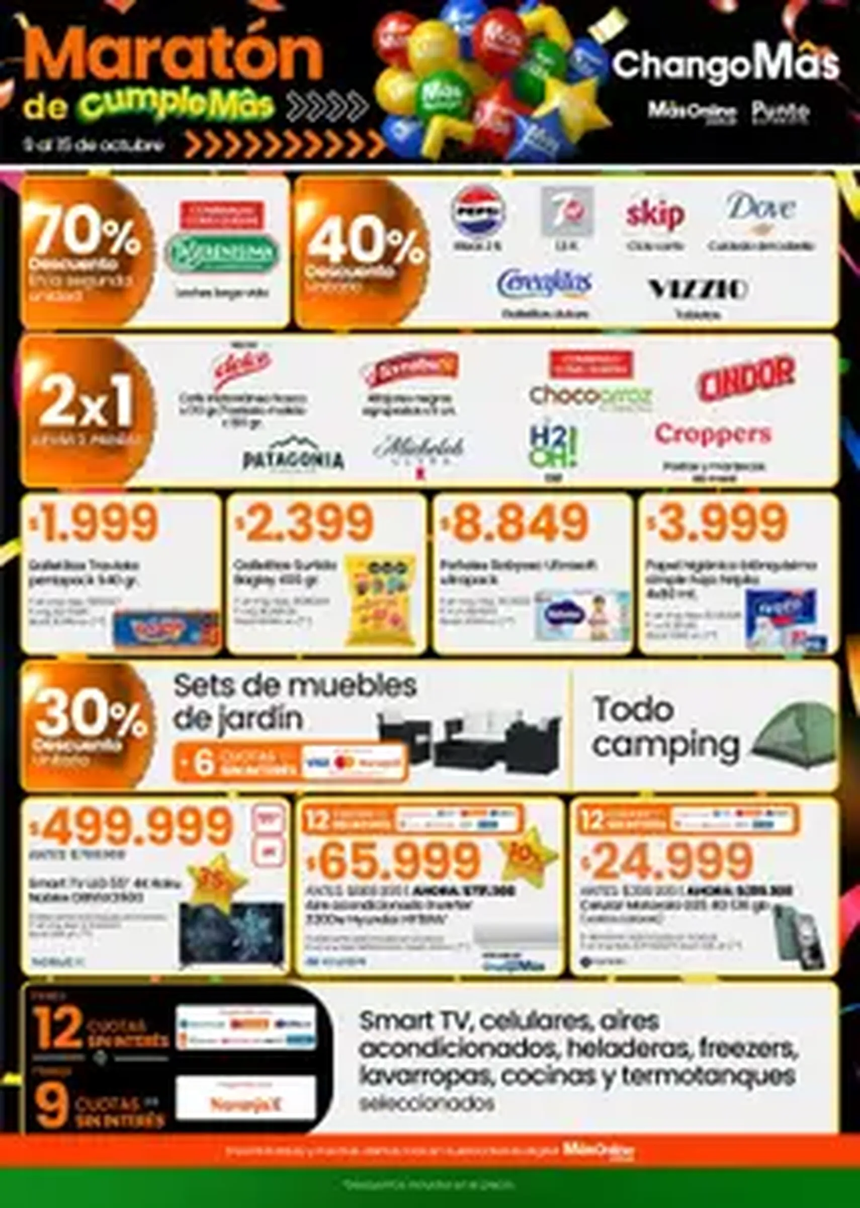 Changomas ofertas - folleto válido desde 09/10/2025 página 1 de 1