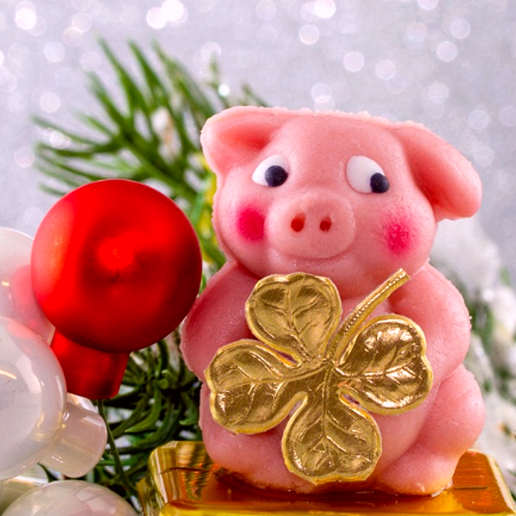 Maialini di Marzapane per il Capodanno