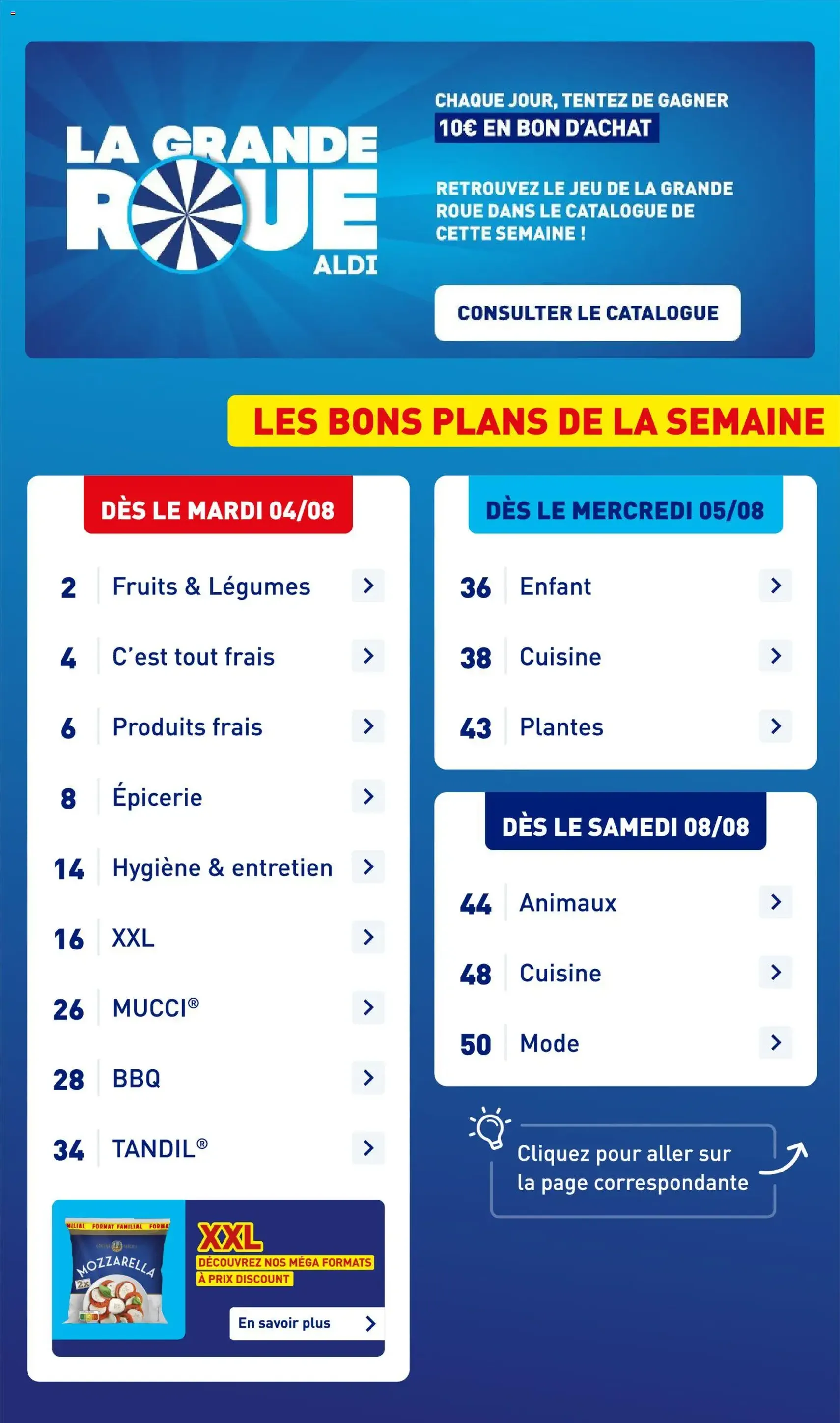 Aldi catalogue - brochure valable à partir du 04/08/2026, page 3 sur 55