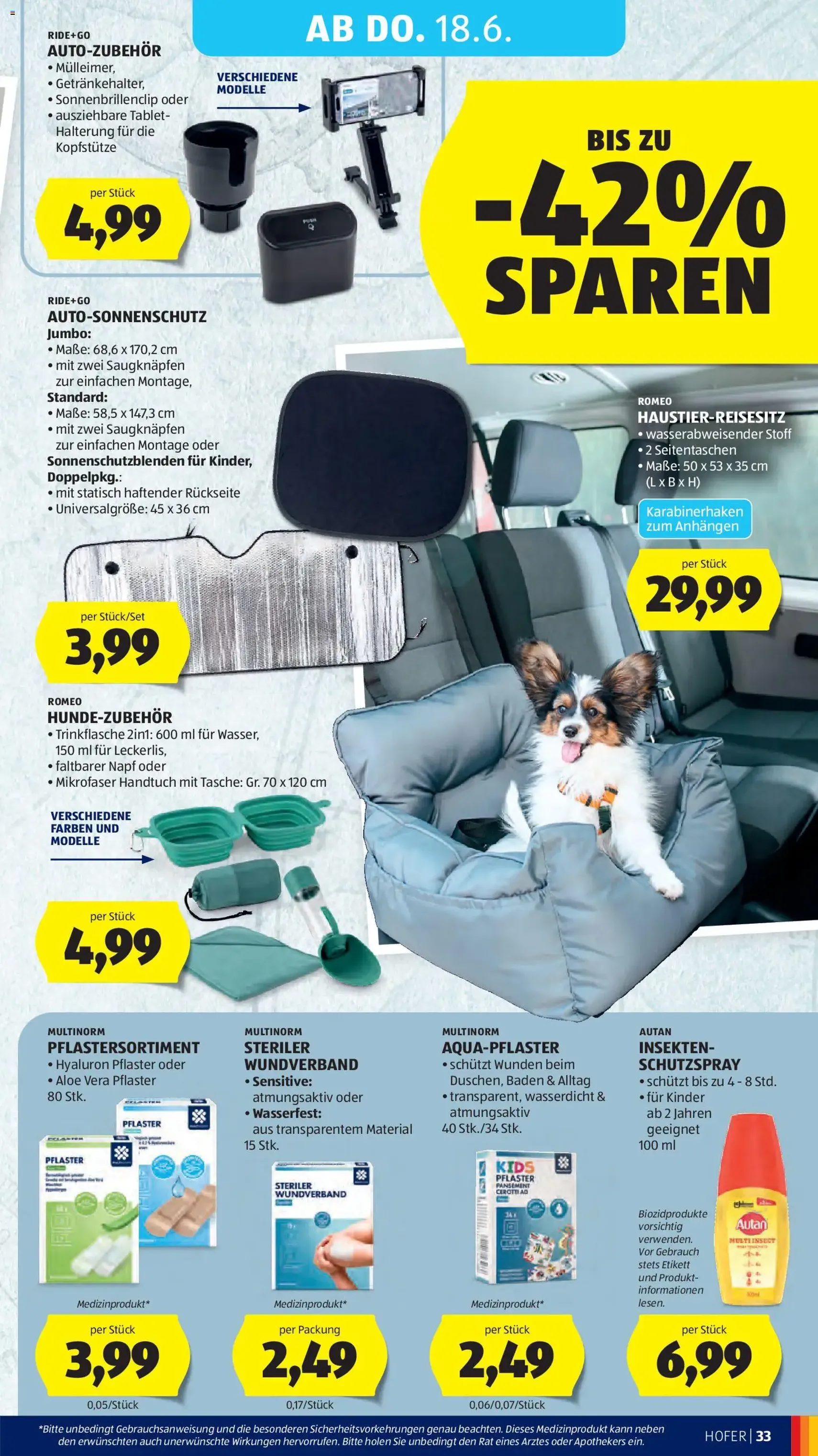 Hofer Flugblatt - Gültiger Prospekt ab 12.06.2026, Seite 37 von insgesamt 42