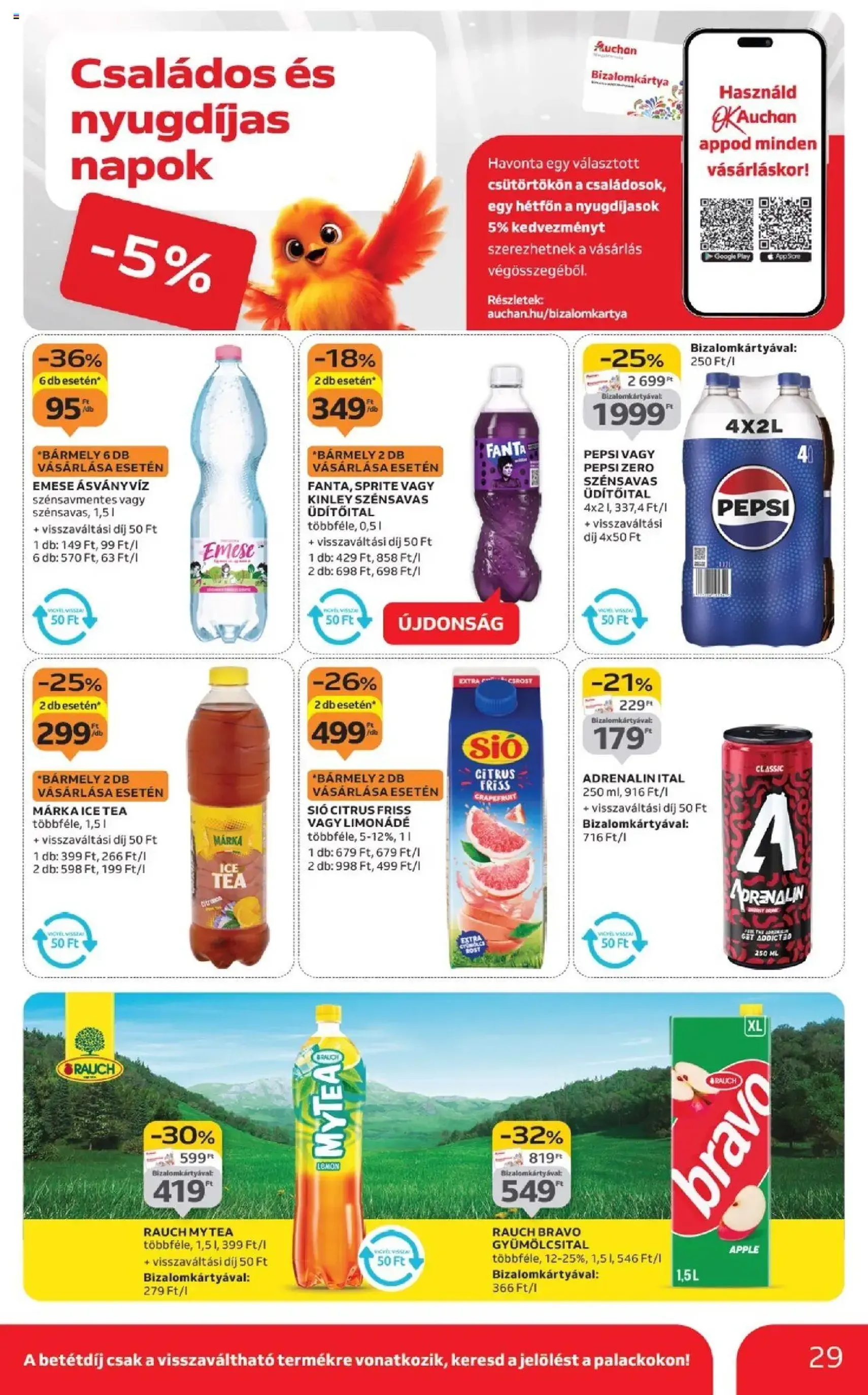 Auchan Akciós újság - 2025.09.25. érvényes szórólap 29 oldal 48 oldalból