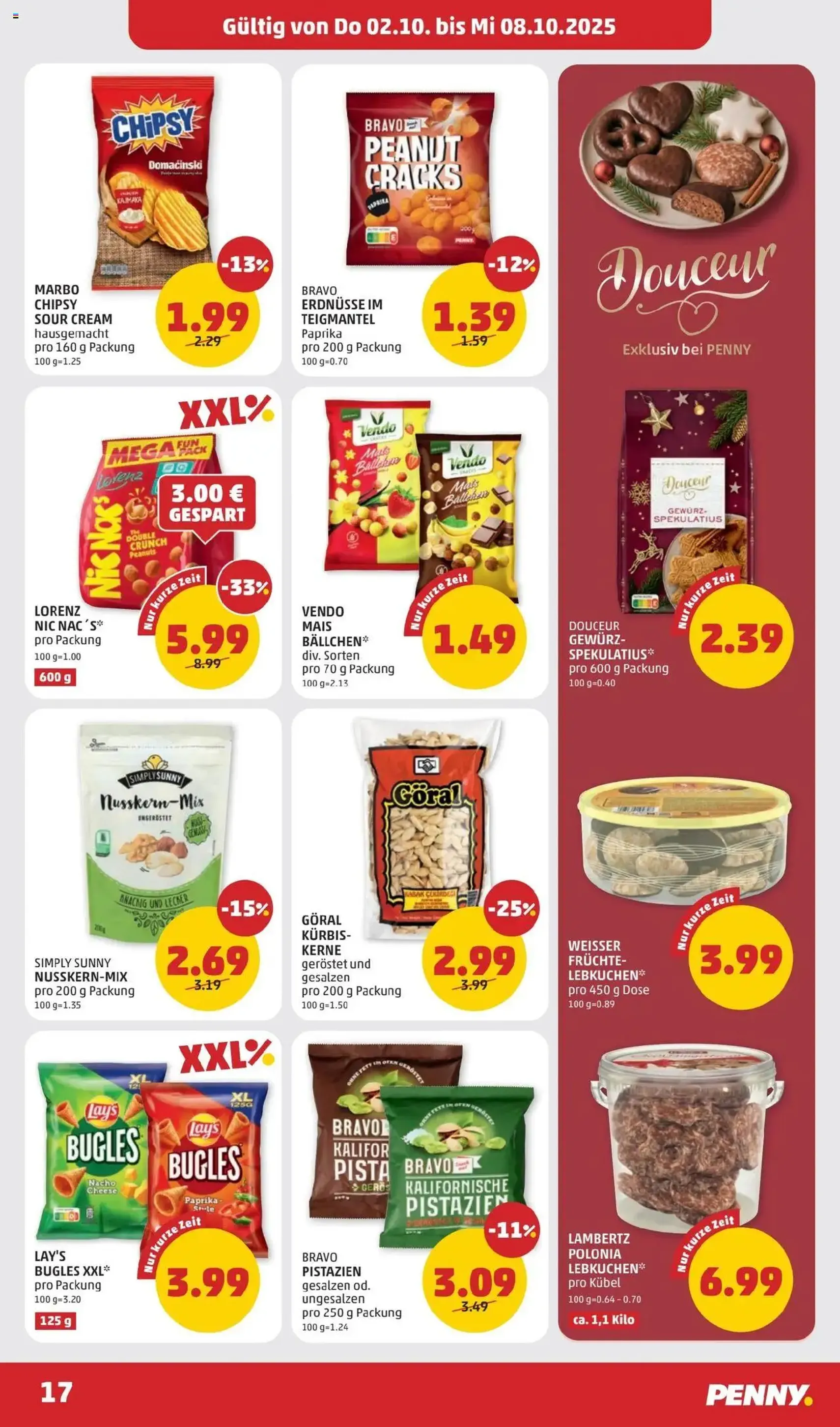 Penny Markt Flugblatt - Gültiger Prospekt ab 02.10.2025, Seite 17 von insgesamt 32