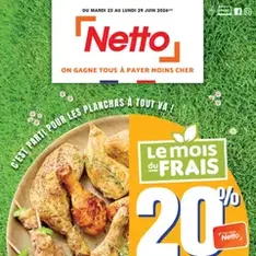 Netto catalogue - Prévisualisation du catalogue valable à partir du 23/06/2026