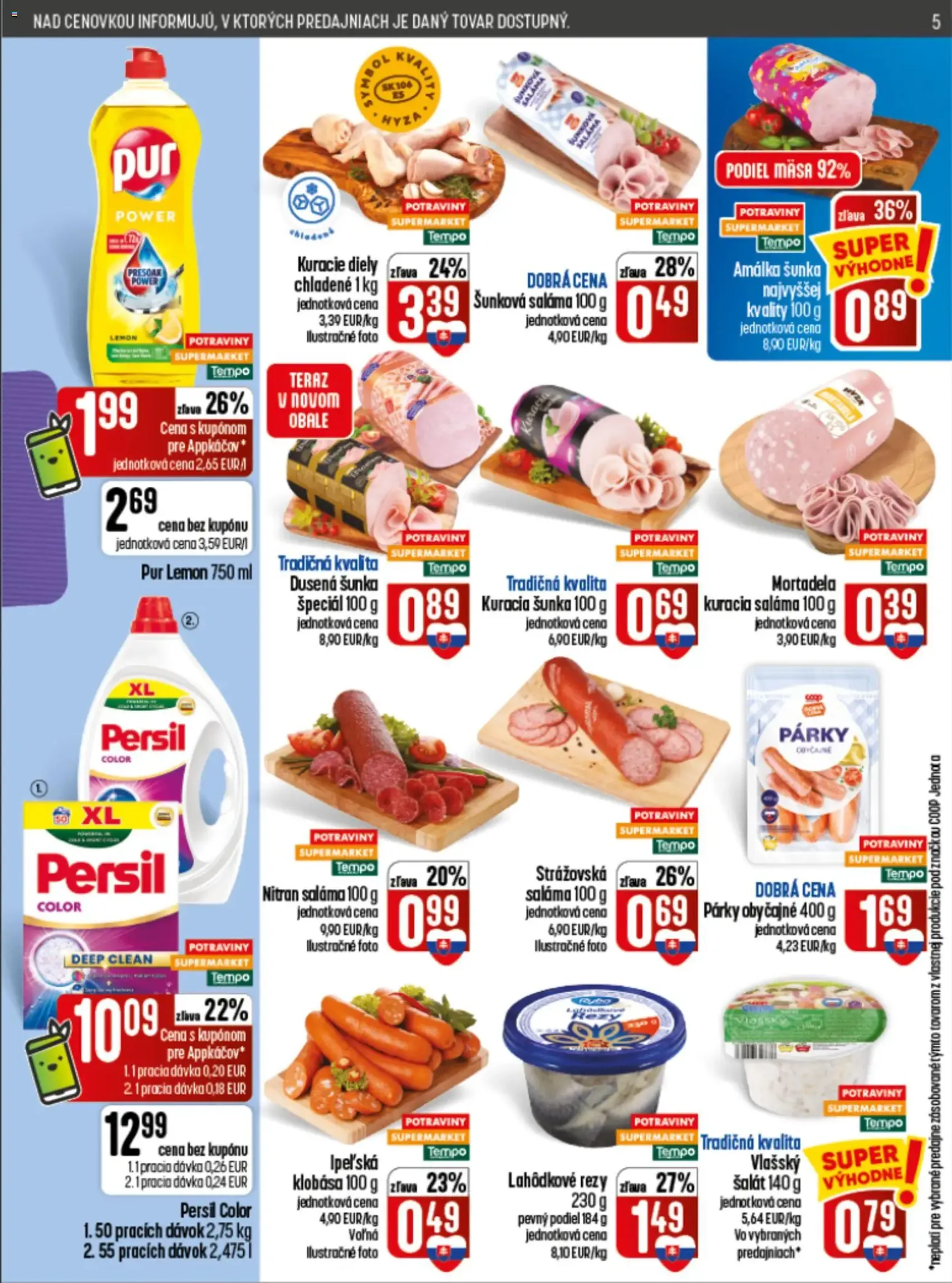 COOP Jednota leták - platný leták od 24.09.2026 strana 5 z 28