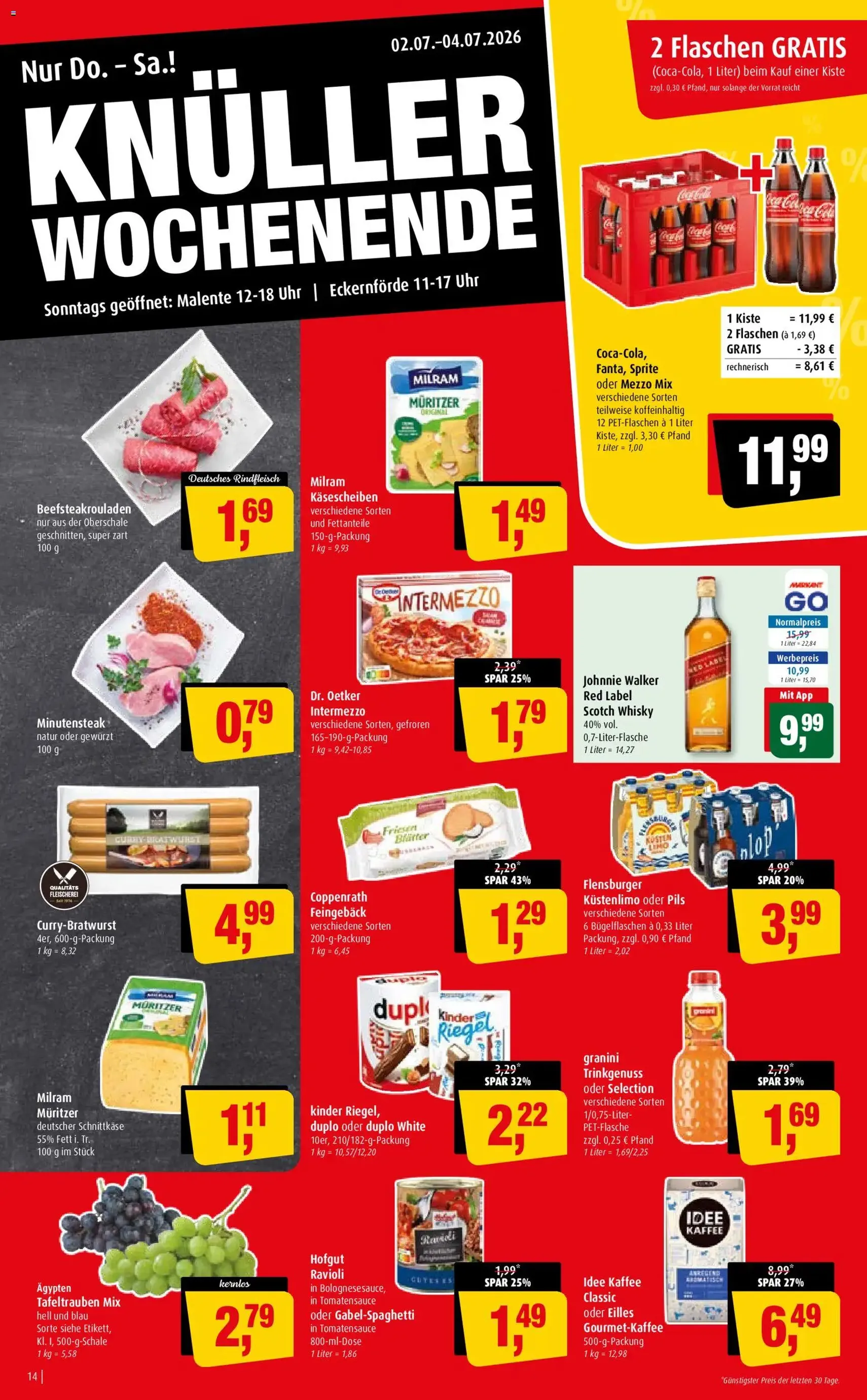 Markant Prospekt - Gültiger Prospekt ab 29.06.2026, Seite 14 von insgesamt 14
