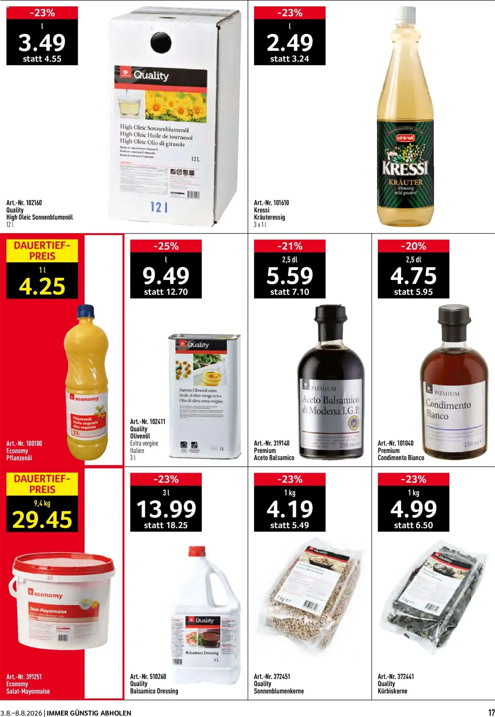 Prodega aktionen - Gültiger Prospekt ab 03.08.2026, Seite 17 von insgesamt 36
