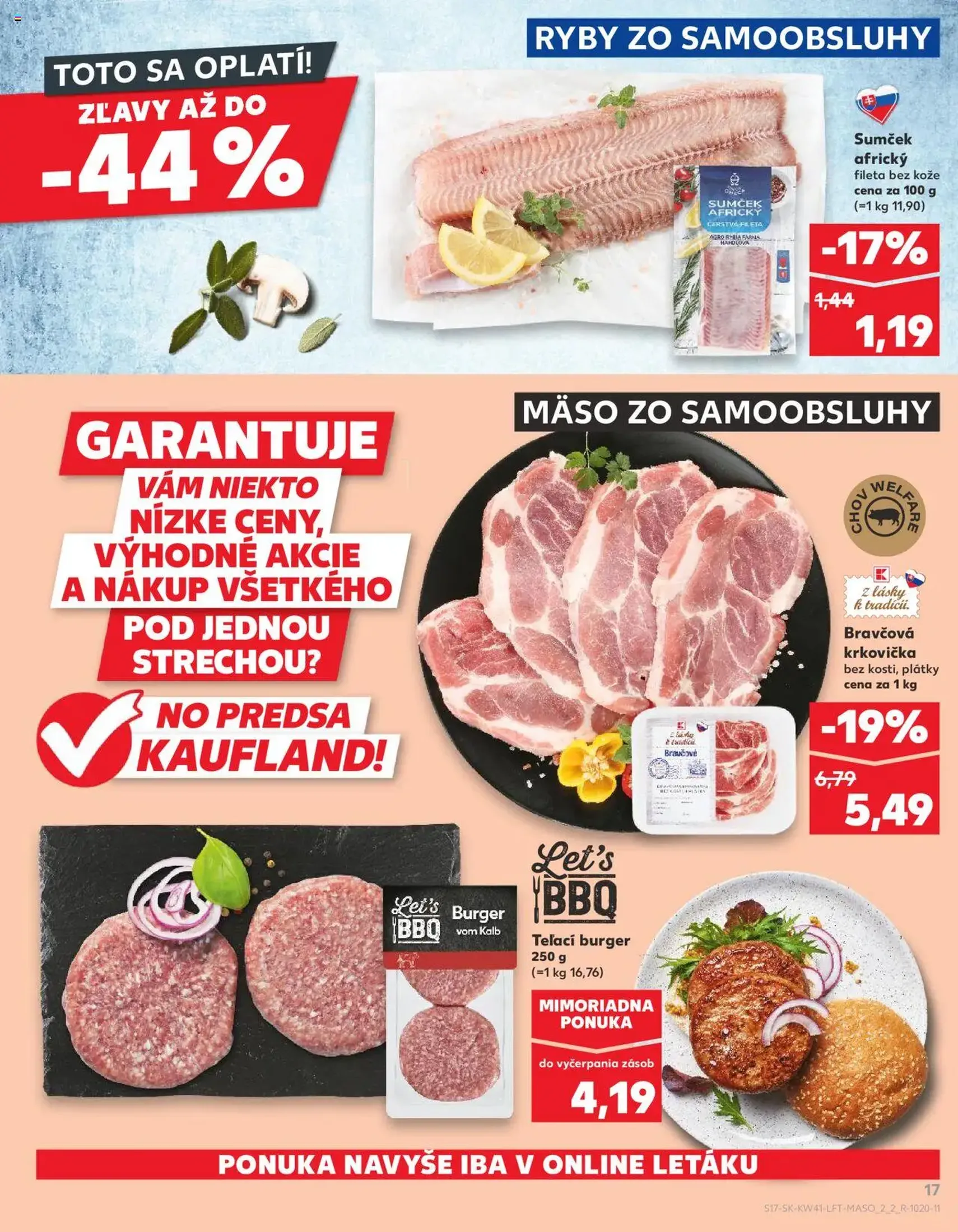 Kaufland Bratislava-Avion - platný leták od 09.10.2025 strana 17 z 80