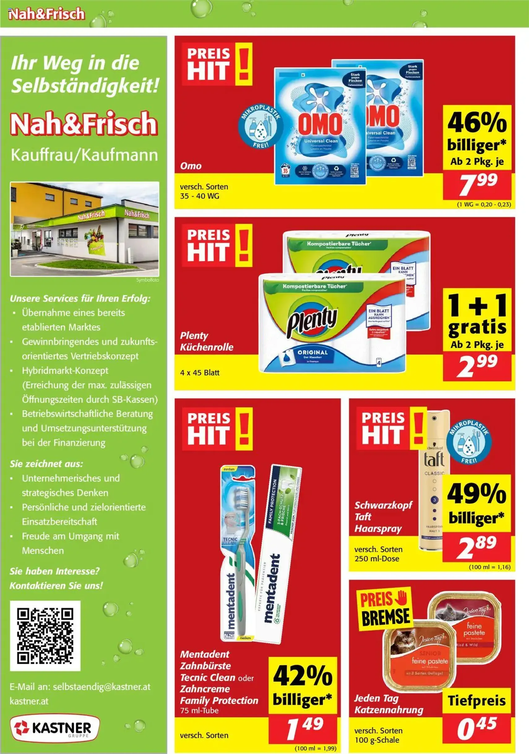 Nah und Frisch Flugblatt - Gültiger Prospekt ab 23.07.2025, Seite 4 von insgesamt 8