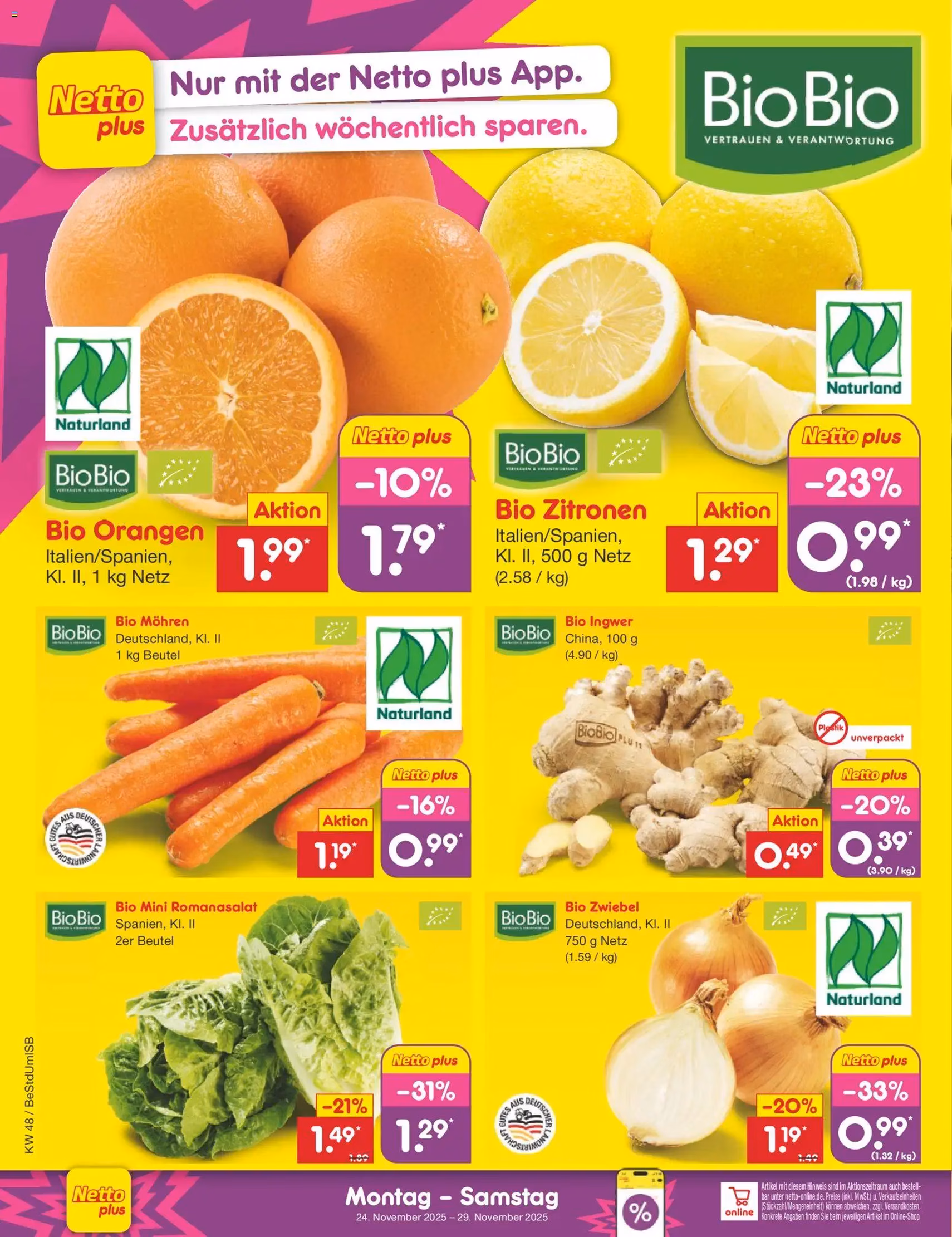 Netto Marken-Discount - Black Friday - Gültiger Prospekt ab 24.11.2025, Seite 6 von insgesamt 60