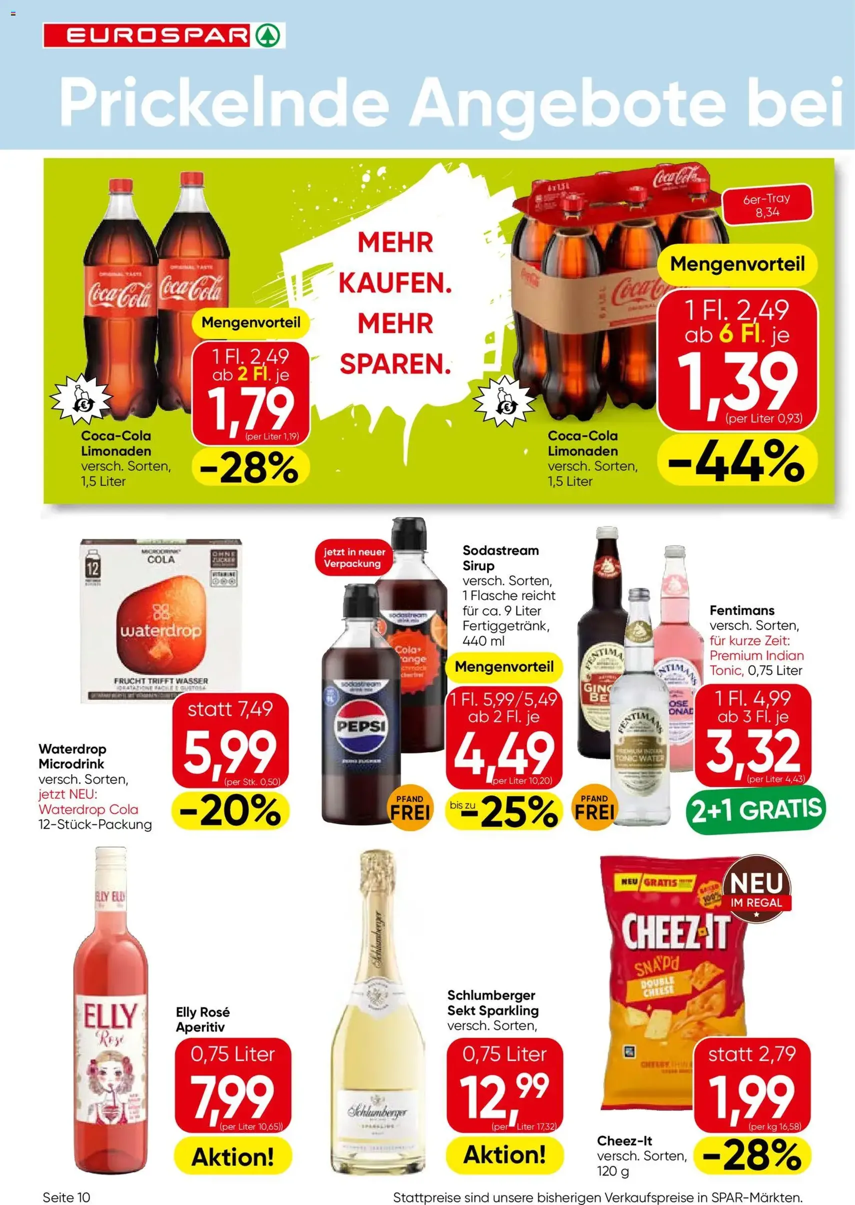 Eurospar Flugblatt - Gültiger Prospekt ab 13.08.2026, Seite 10 von insgesamt 16