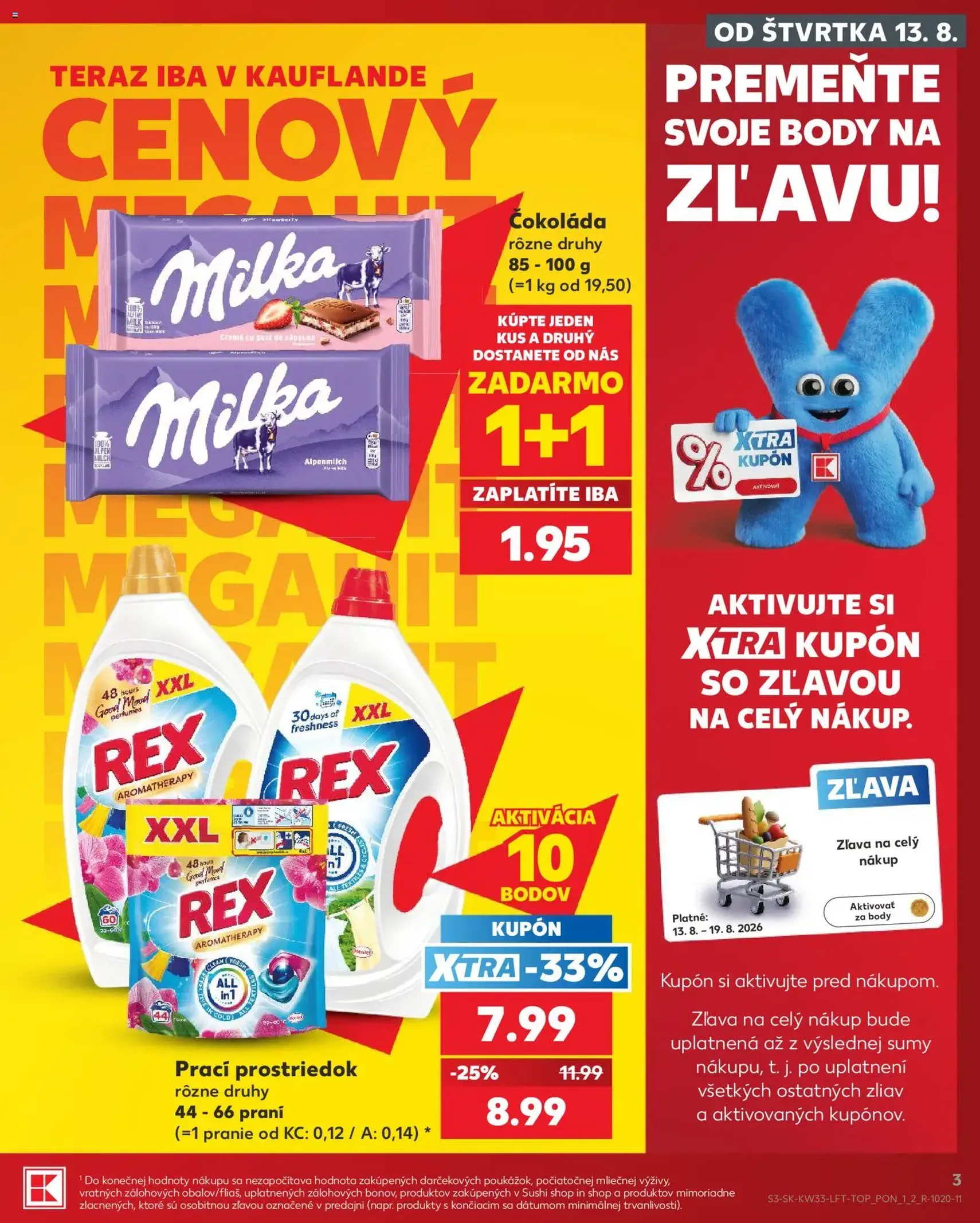 Kaufland leták - platný leták od 13.08.2026 strana 3 z 80