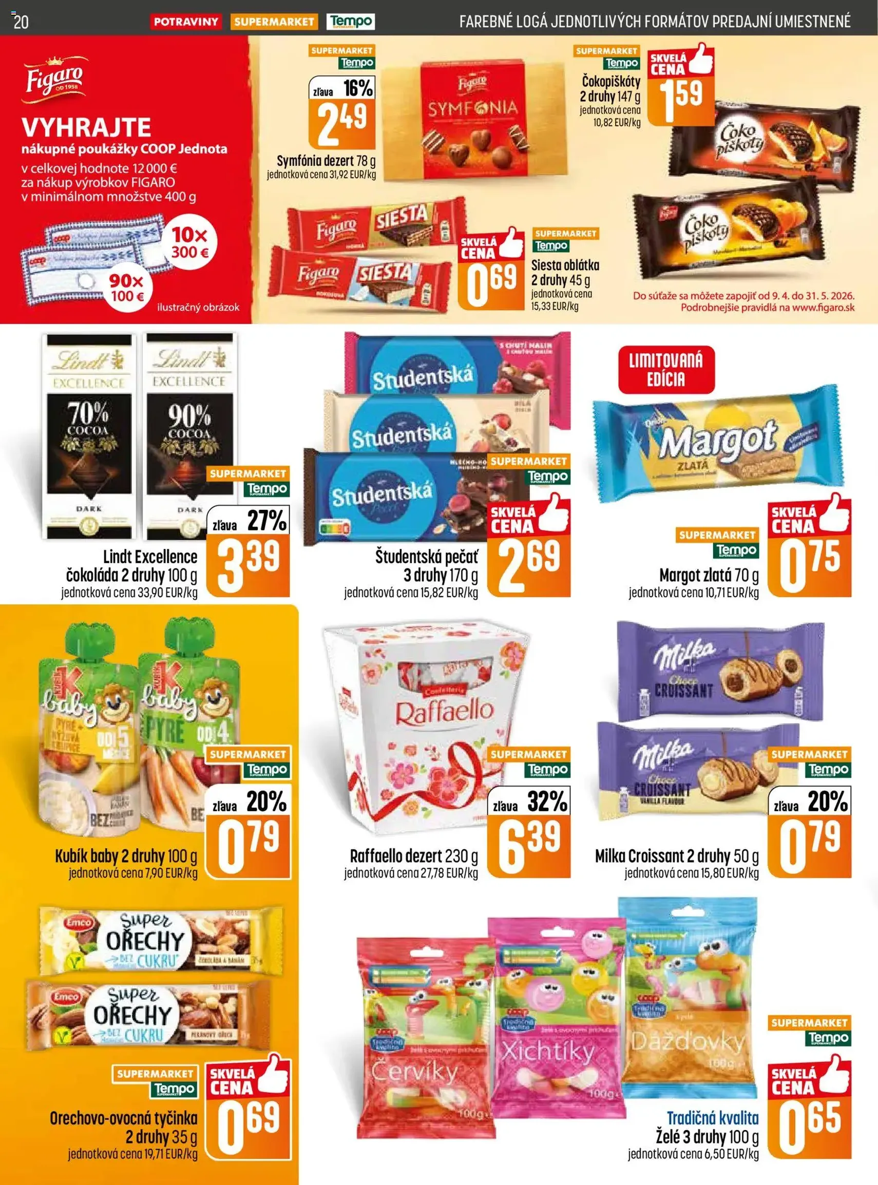 COOP Jednota leták - platný leták od 16.04.2026 strana 20 z 29