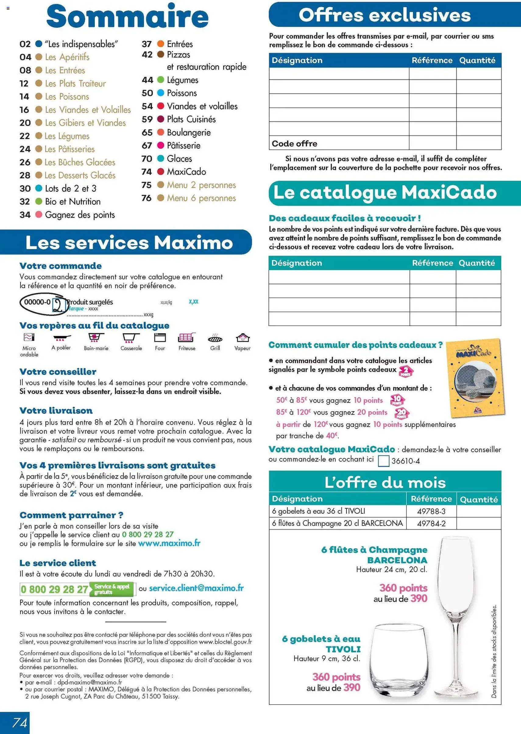 Maximo catalogue - brochure valable à partir du 21/11/2025, page 74 sur 76