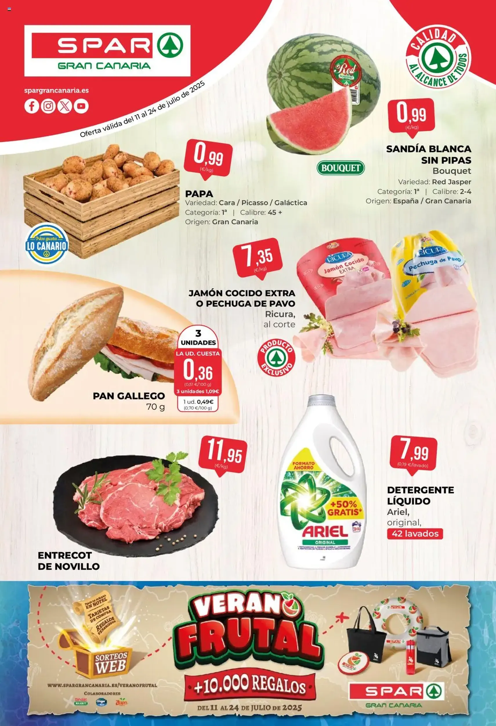 Spar folleto - folleto válido desde 11/07/2025 página 1 de 21
