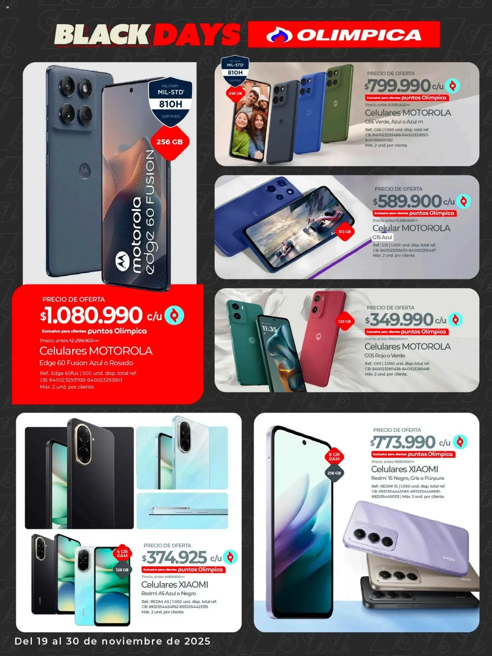 Olímpica - Black Friday - folleto válido desde 19/11/2025 página 8 de 31