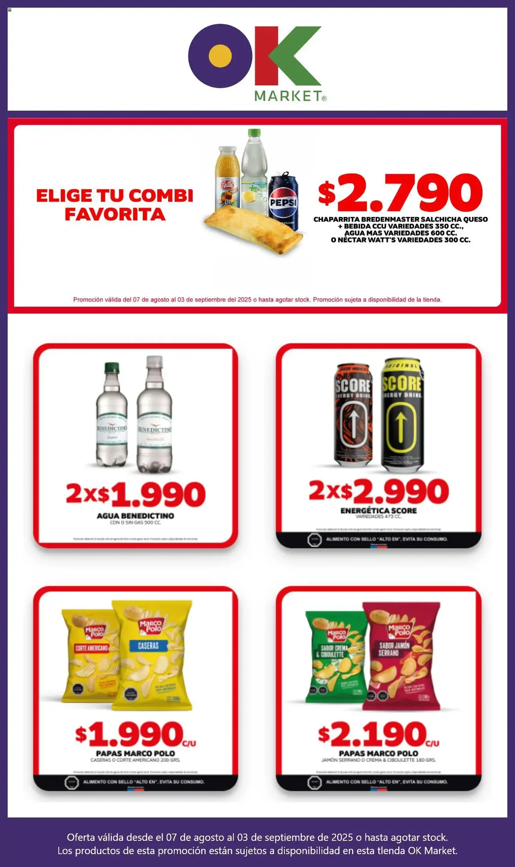 OK Market ofertas - folleto válido desde 06.08.2025 página 9 de 9
