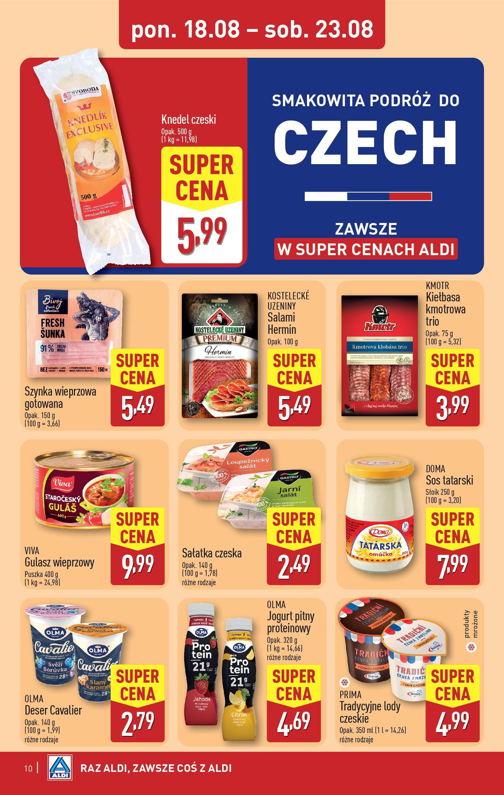Aldi Gazetka - ważny gazetka od 18.08.2025 strona 10 z 28 Aldi Gazetka - ważny gazetka od 18.08.2025 strona 10 z 28