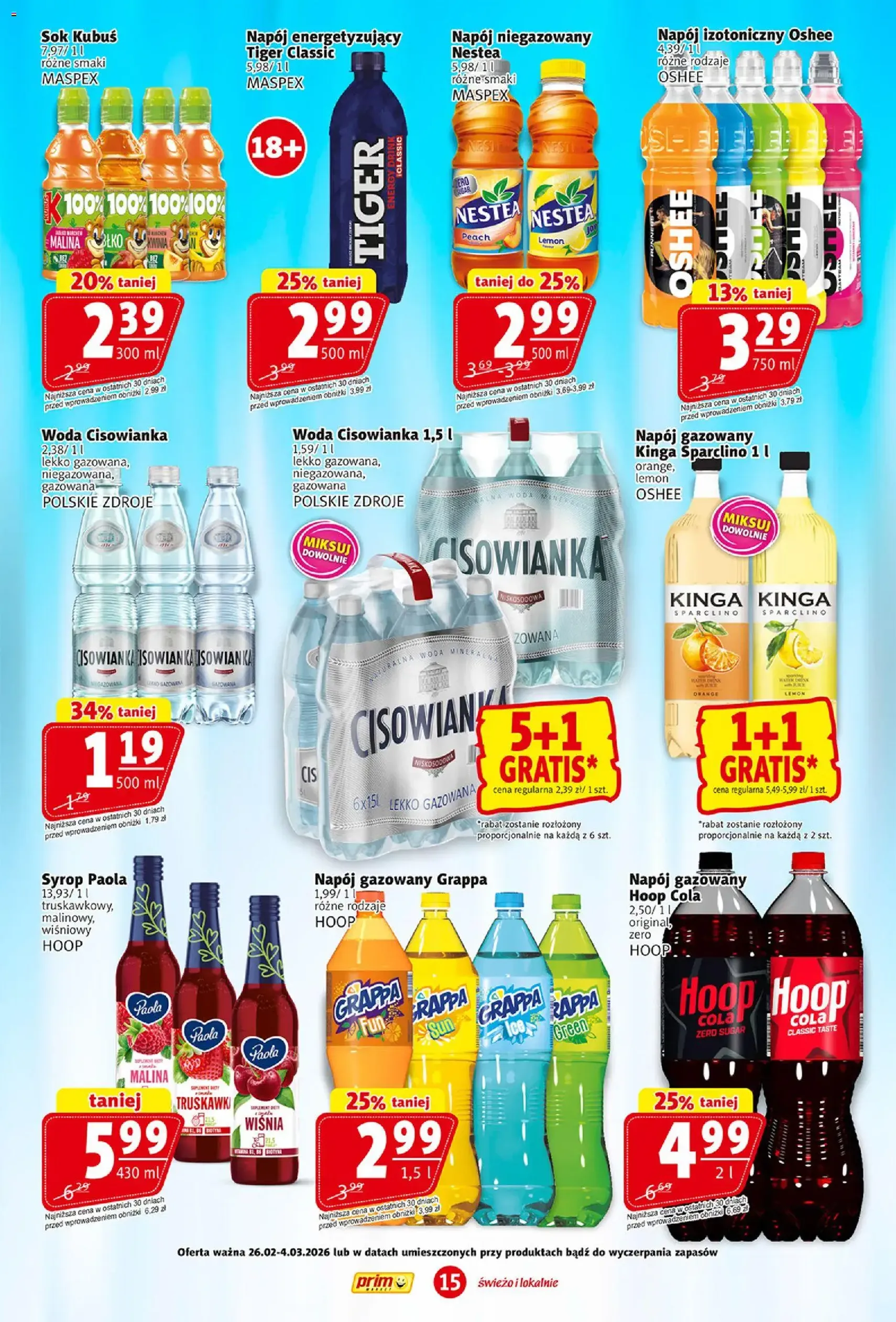 Prim Market Gazetka - ważny gazetka od 26.02.2026 strona 15 z 16