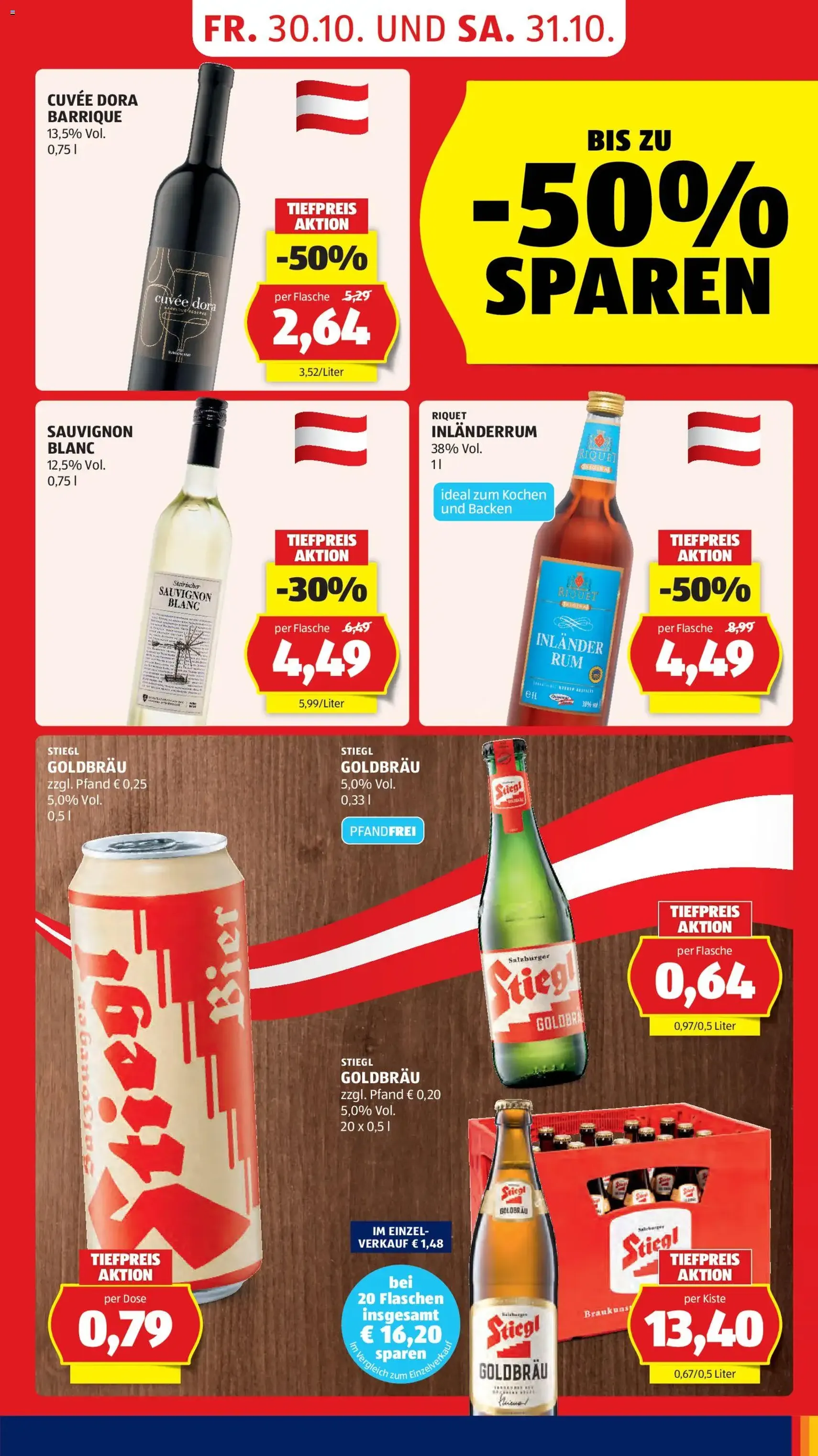 Hofer Flugblatt - Gültiger Prospekt ab 30.10.2026, Seite 15 von insgesamt 50