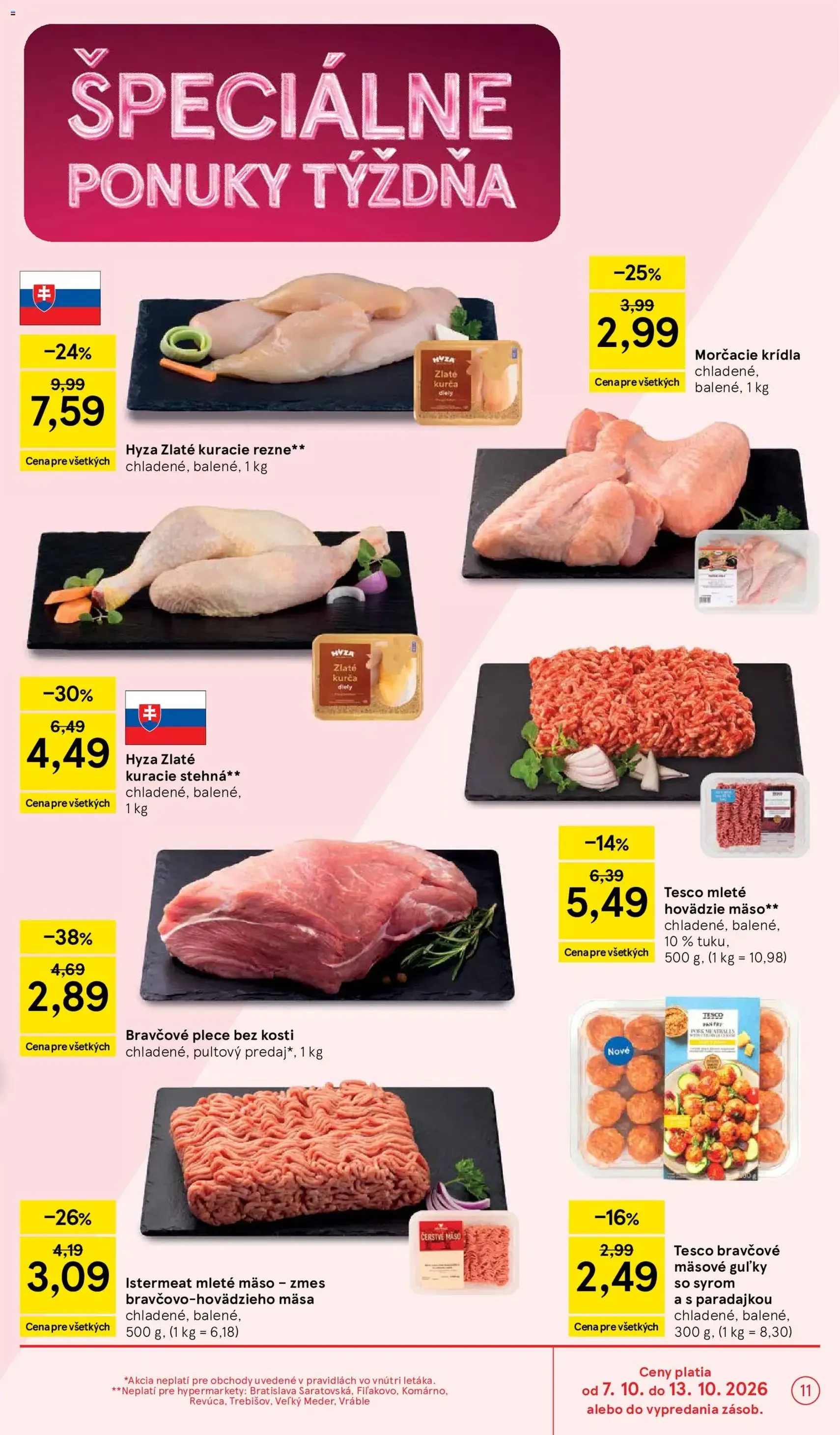 Tesco Hypermarket - leták - platný leták od 07.10.2026 strana 11 z 51