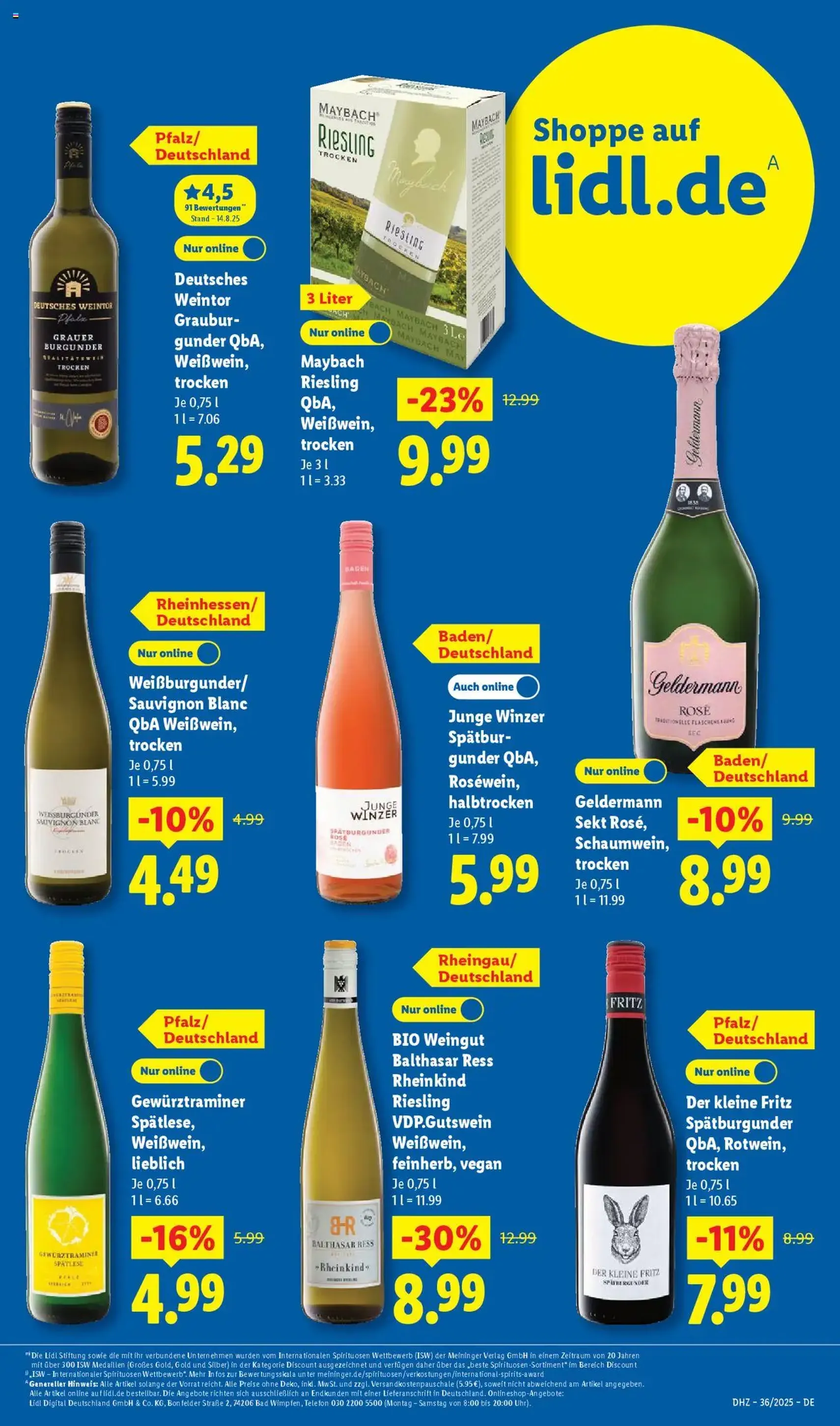 Lidl Prospekt - Gültiger Prospekt ab 01.09.2025, Seite 63 von insgesamt 72 Lidl Prospekt - Gültiger Prospekt ab 01.09.2025, Seite 63 von insgesamt 72