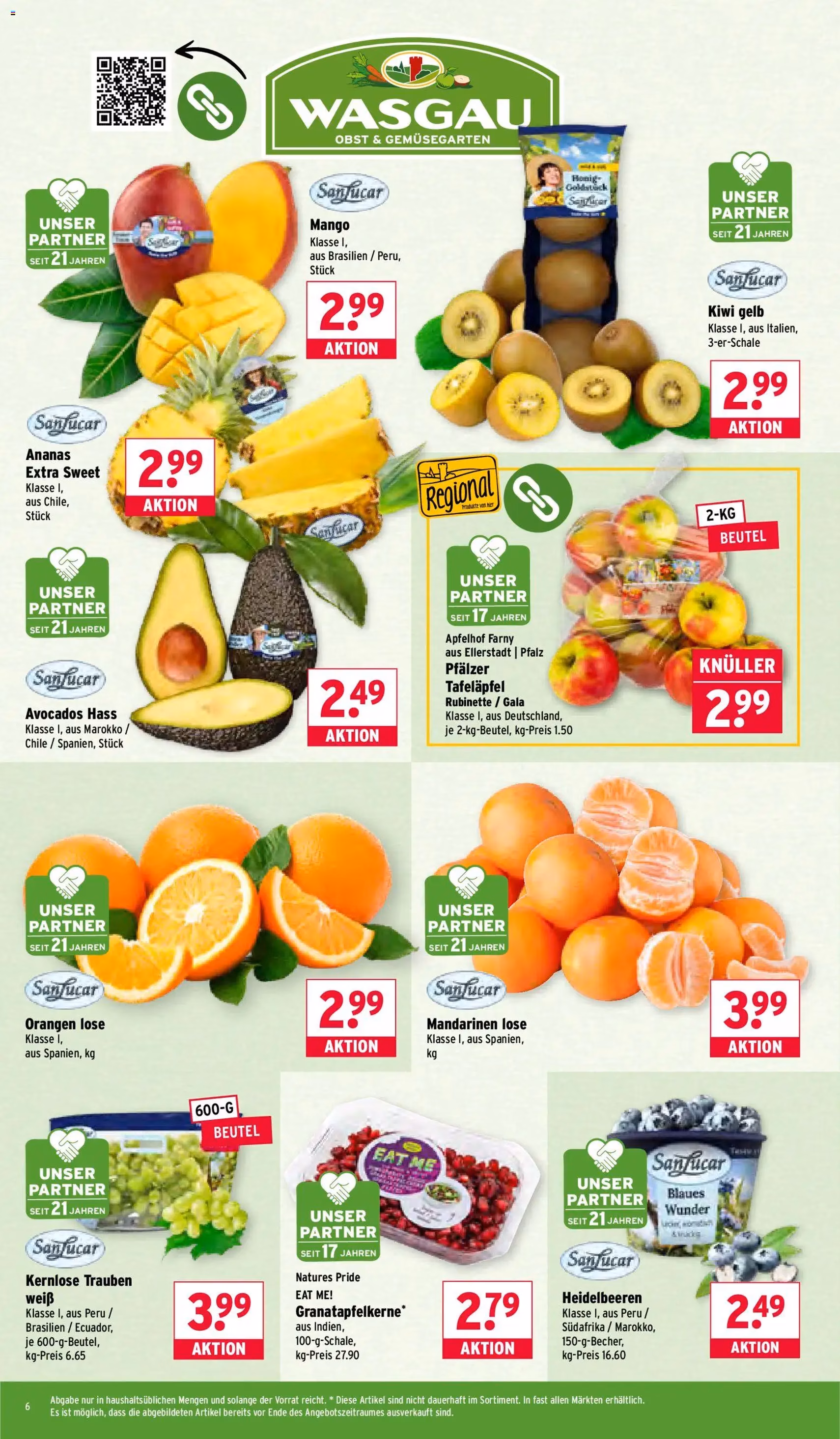 Wasgau Prospekt - Gültiger Prospekt ab 05.01.2026, Seite 6 von insgesamt 24