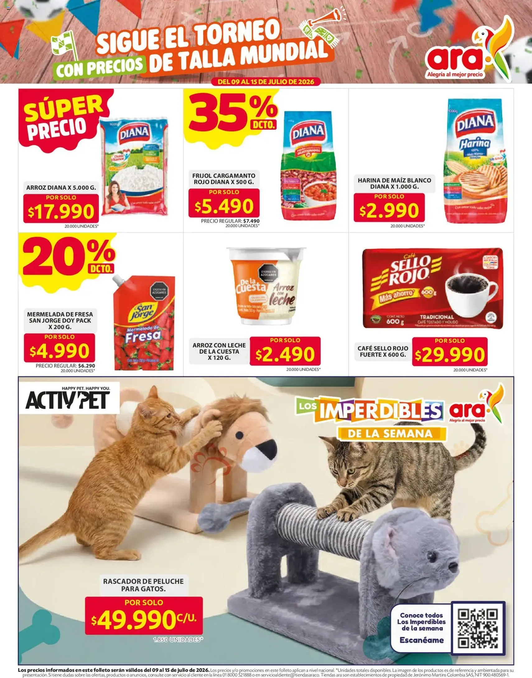 Ara catálogo Ahorra con precios bajos y ofertas - folleto válido desde 09/07/2026 página 15 de 16