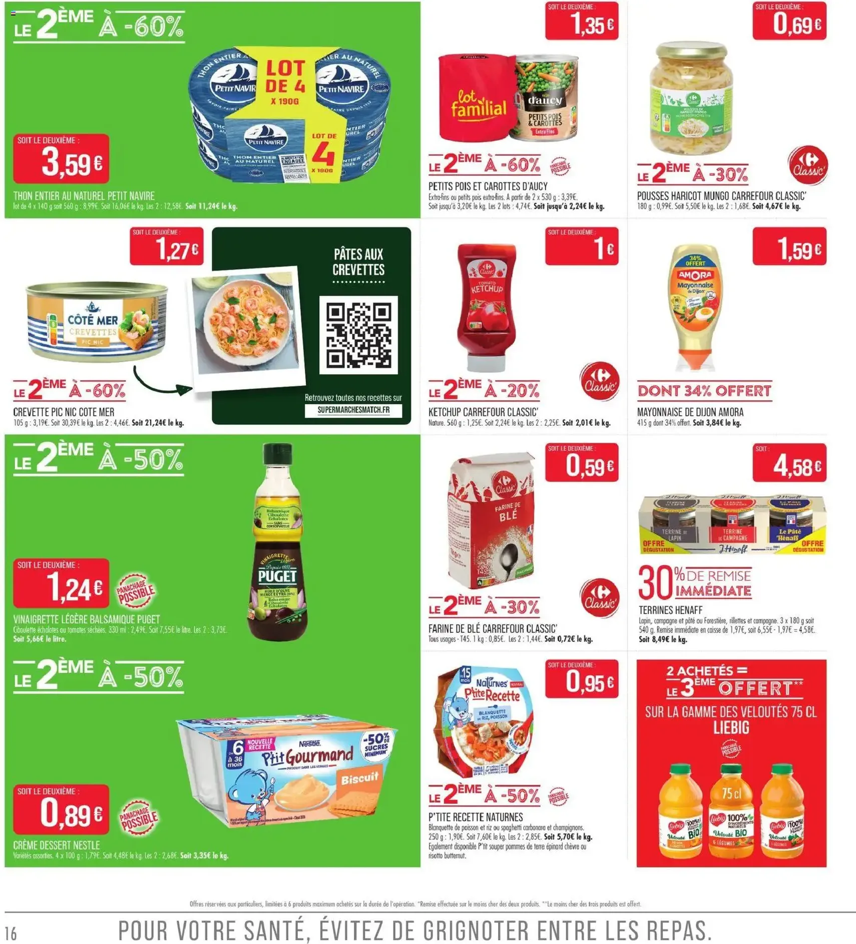 Match Supermarché catalogue - brochure valable à partir du 22/09/2026, page 16 sur 24