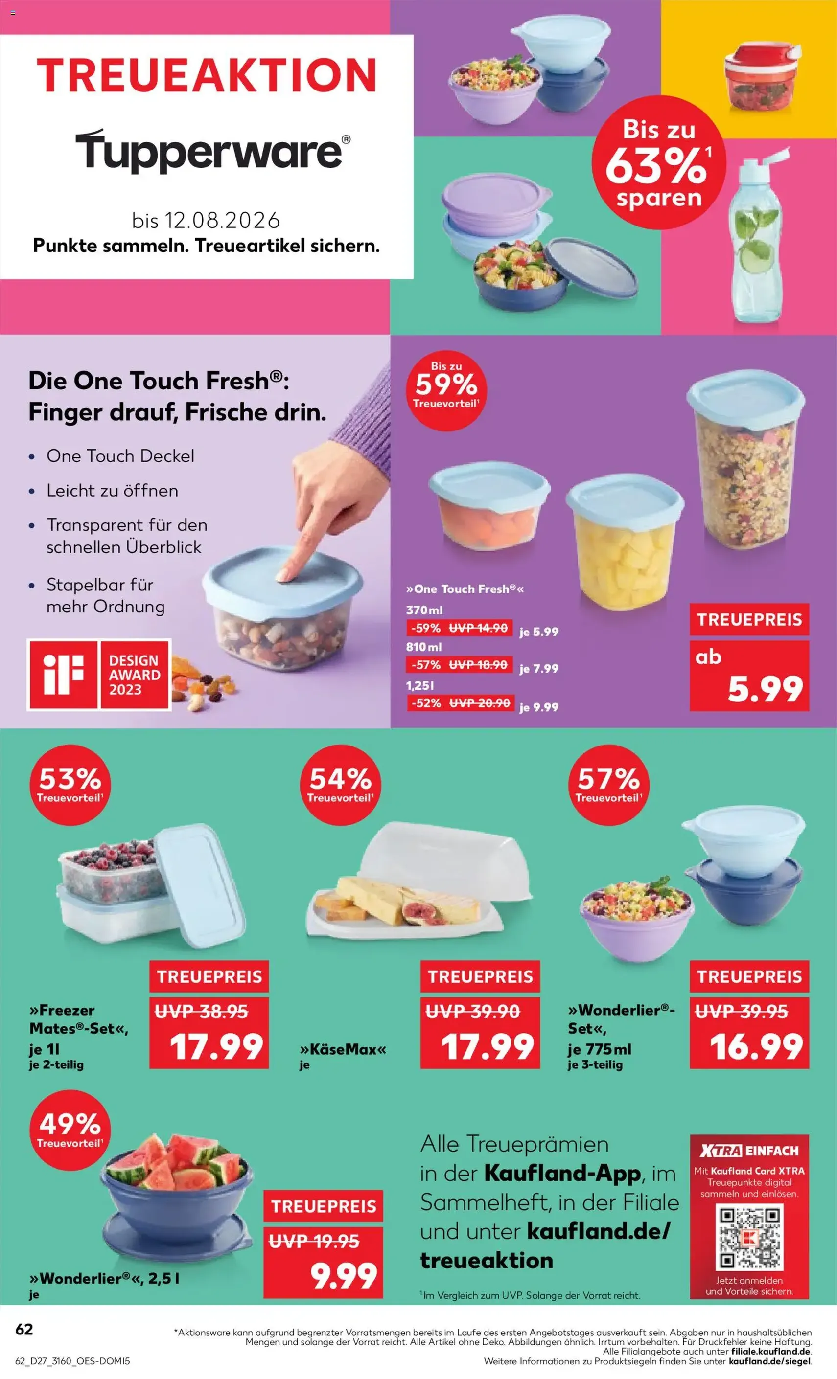 Kaufland Prospekt - Gültiger Prospekt ab 02.07.2026, Seite 62 von insgesamt 64