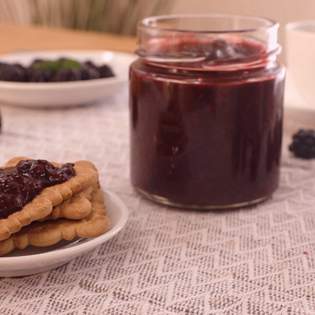 Recipe preview Healthy sugar-free mulberry jam recipe
