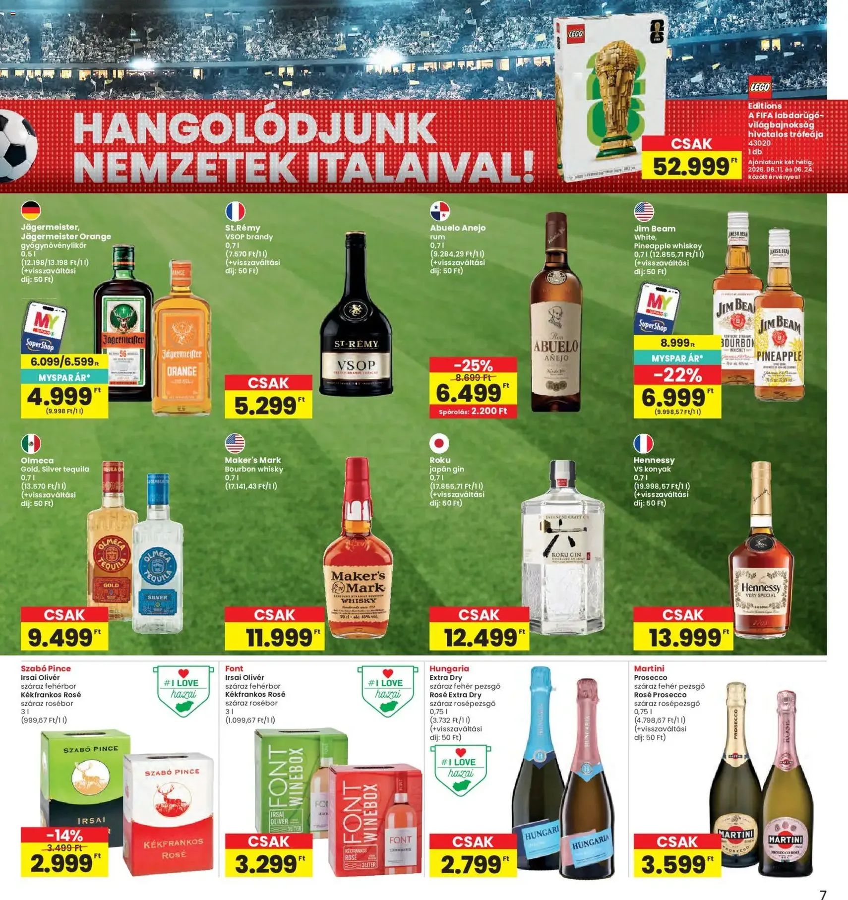 Interspar akciós újság - 2026.06.11. érvényes szórólap 7 oldal 20 oldalból