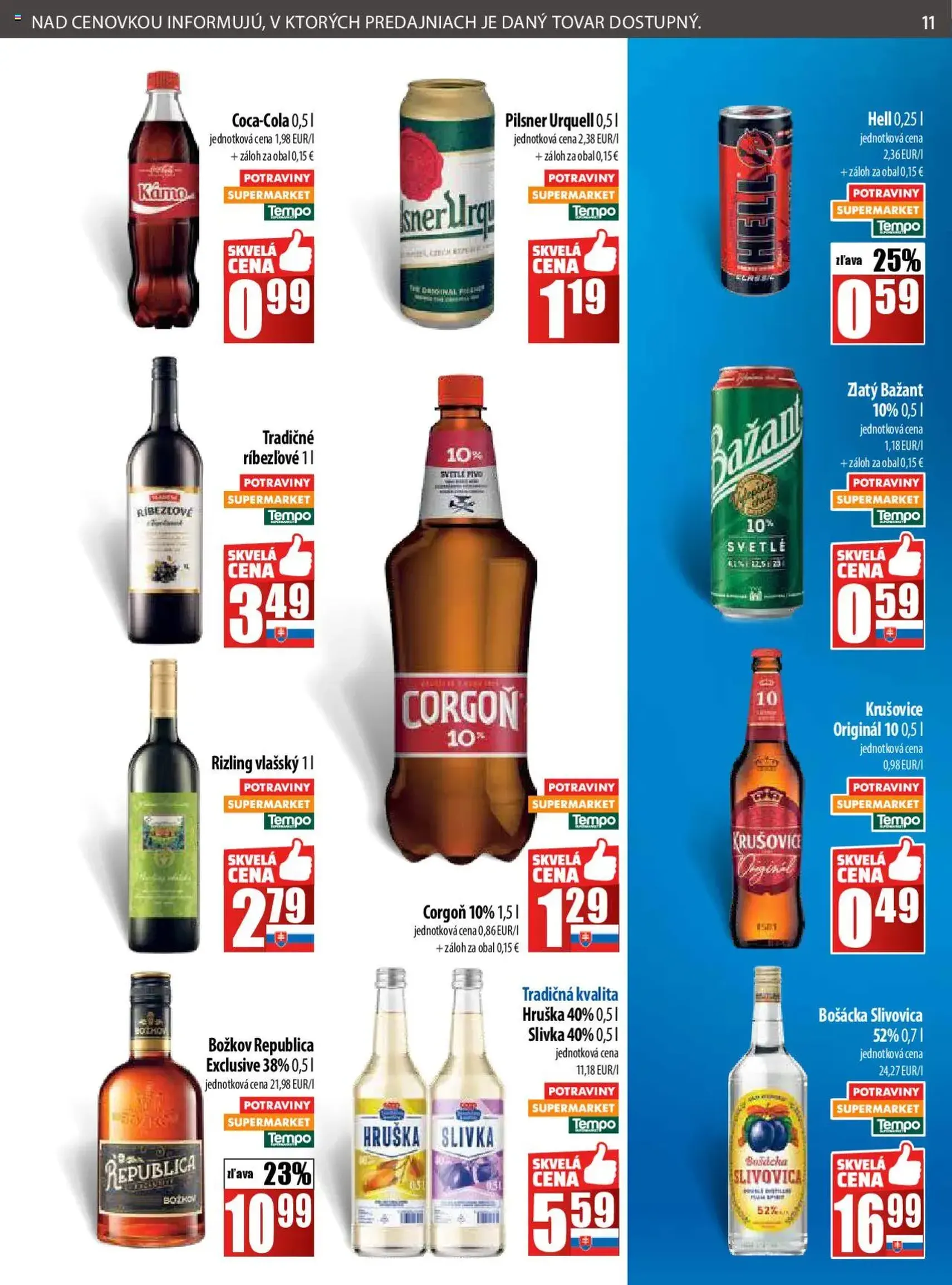 COOP Jednota leták - platný leták od 21.08.2025 strana 11 z 28