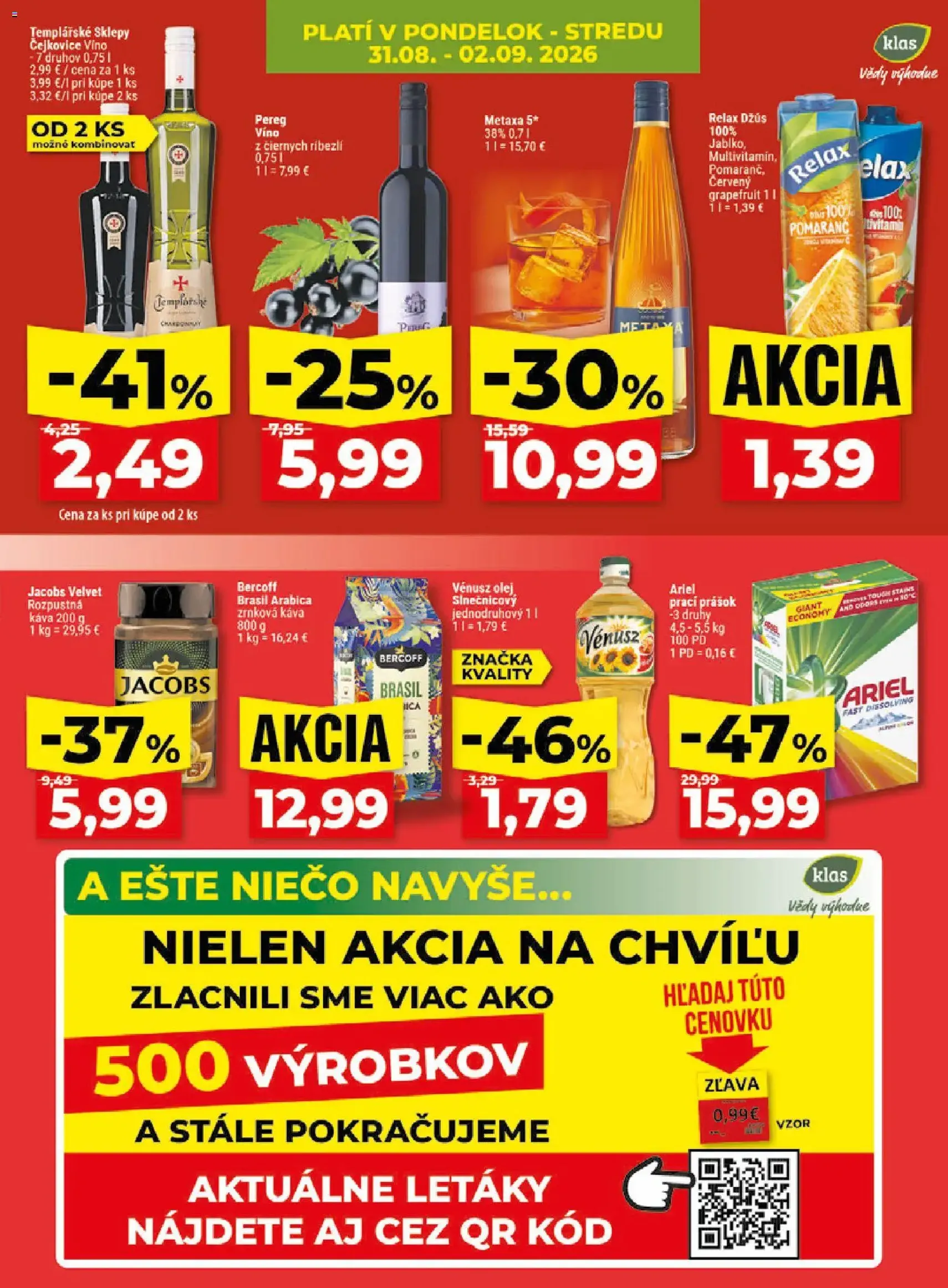 Klas leták - platný leták od 31.08.2026 strana 5 z 29