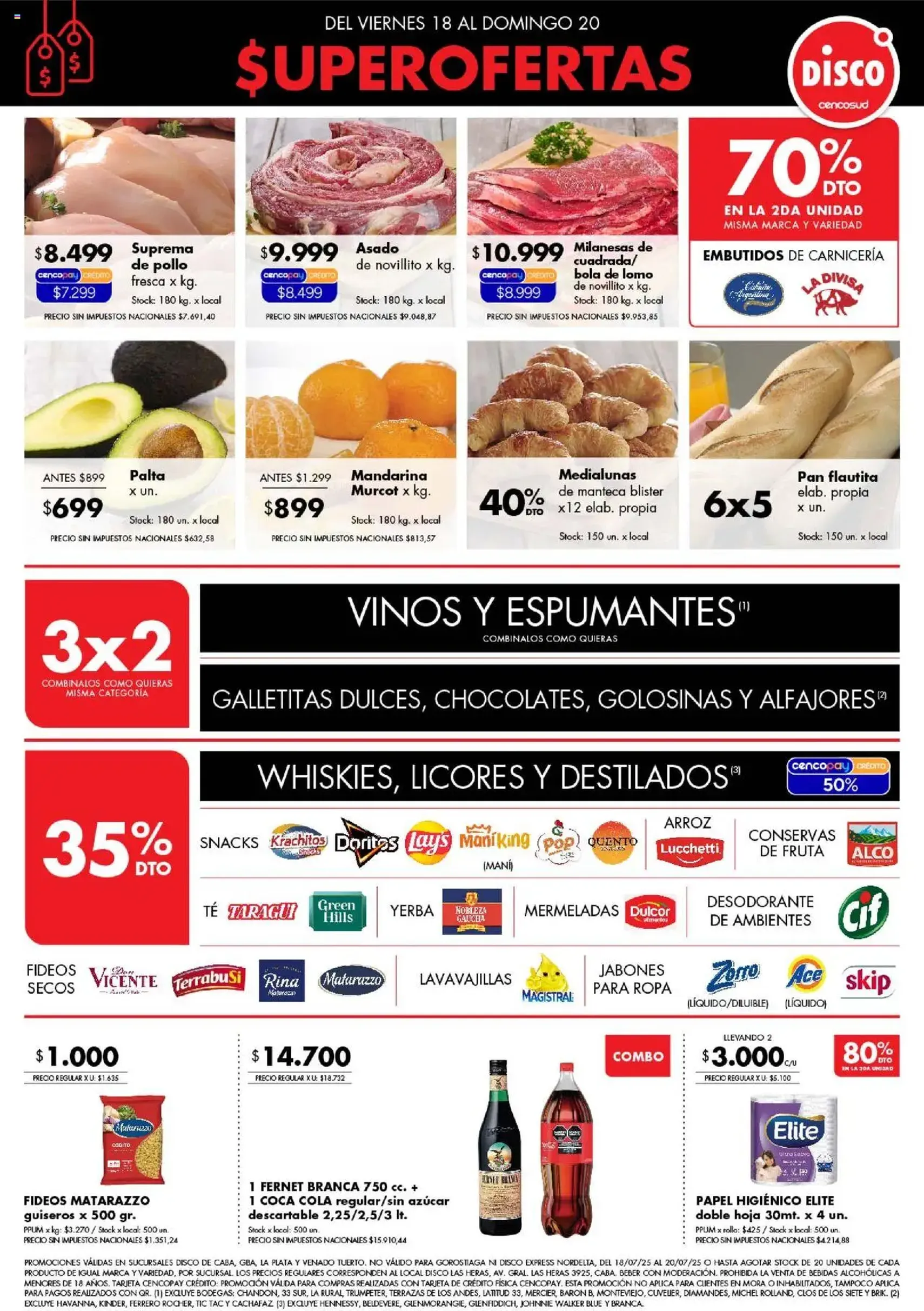 Disco ofertas - folleto válido desde 18/07/2025 página 1 de 7