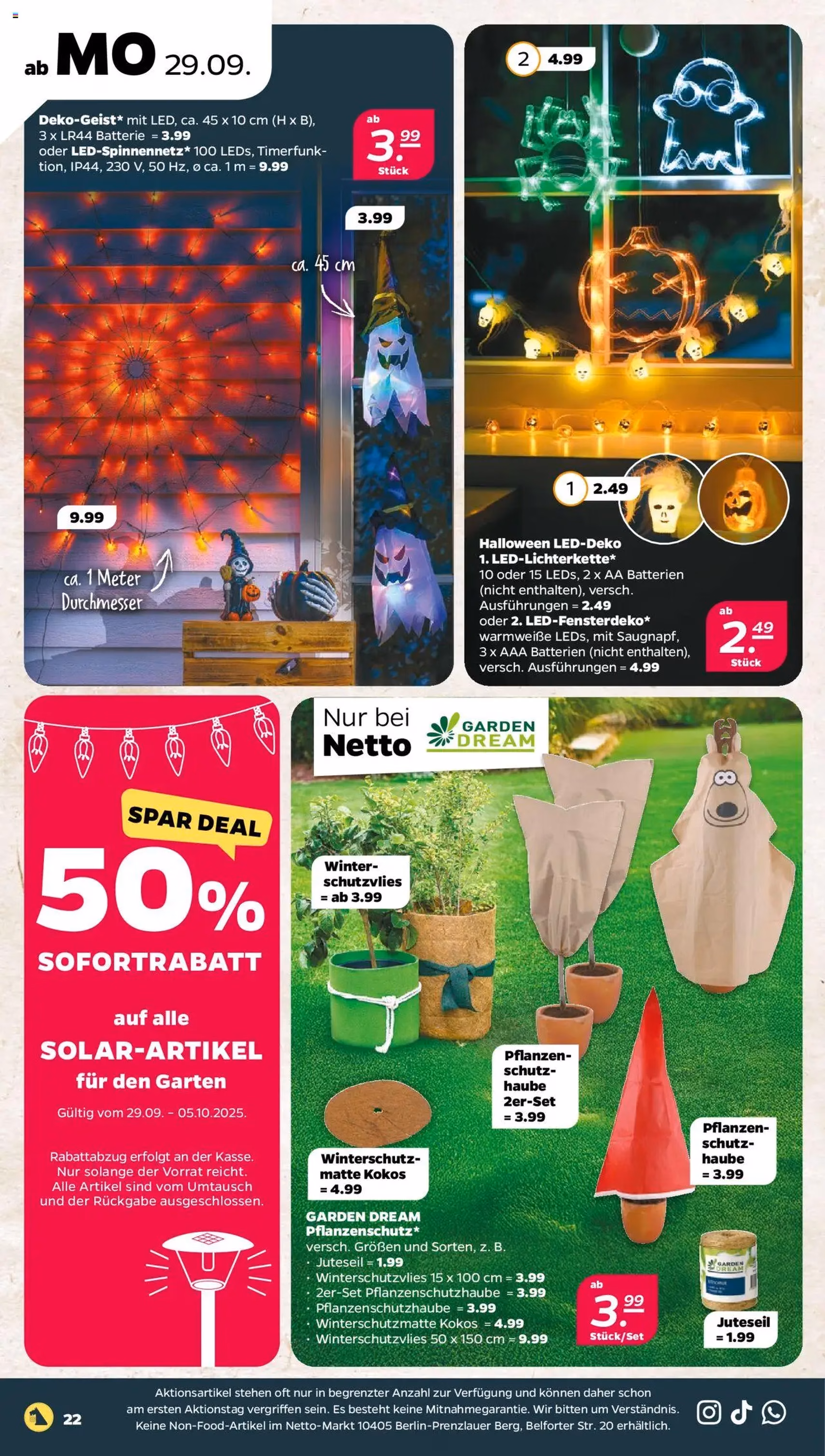 Netto Prospekt - Gültiger Prospekt ab 29.09.2025, Seite 22 von insgesamt 34