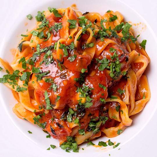 Anteprima ricetta Pasta alla siciliana