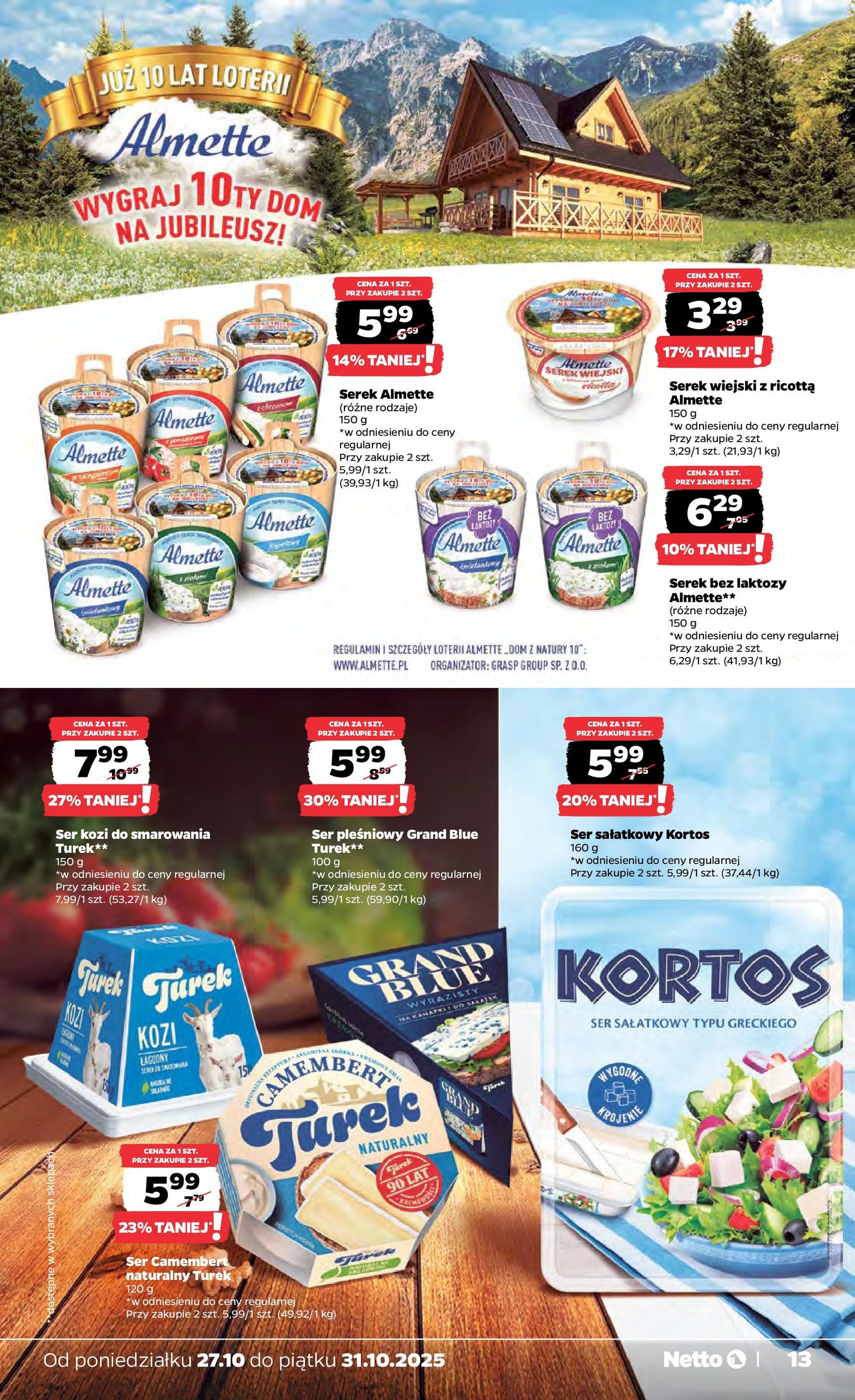 Netto gazetka - Spożywcza - ważny gazetka od 27.10.2025 strona 13 z 32 Netto gazetka - Spożywcza - ważny gazetka od 27.10.2025 strona 13 z 32
