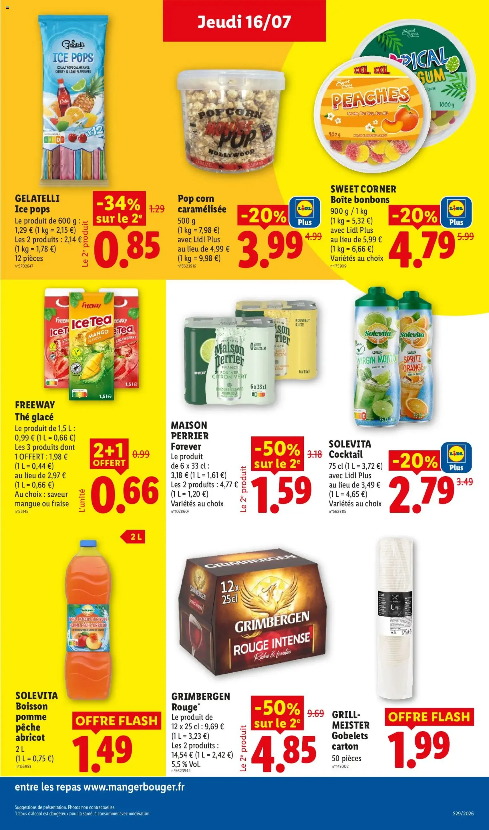 LIDL catalogue - brochure valable à partir du 16/07/2026, page 23 sur 61