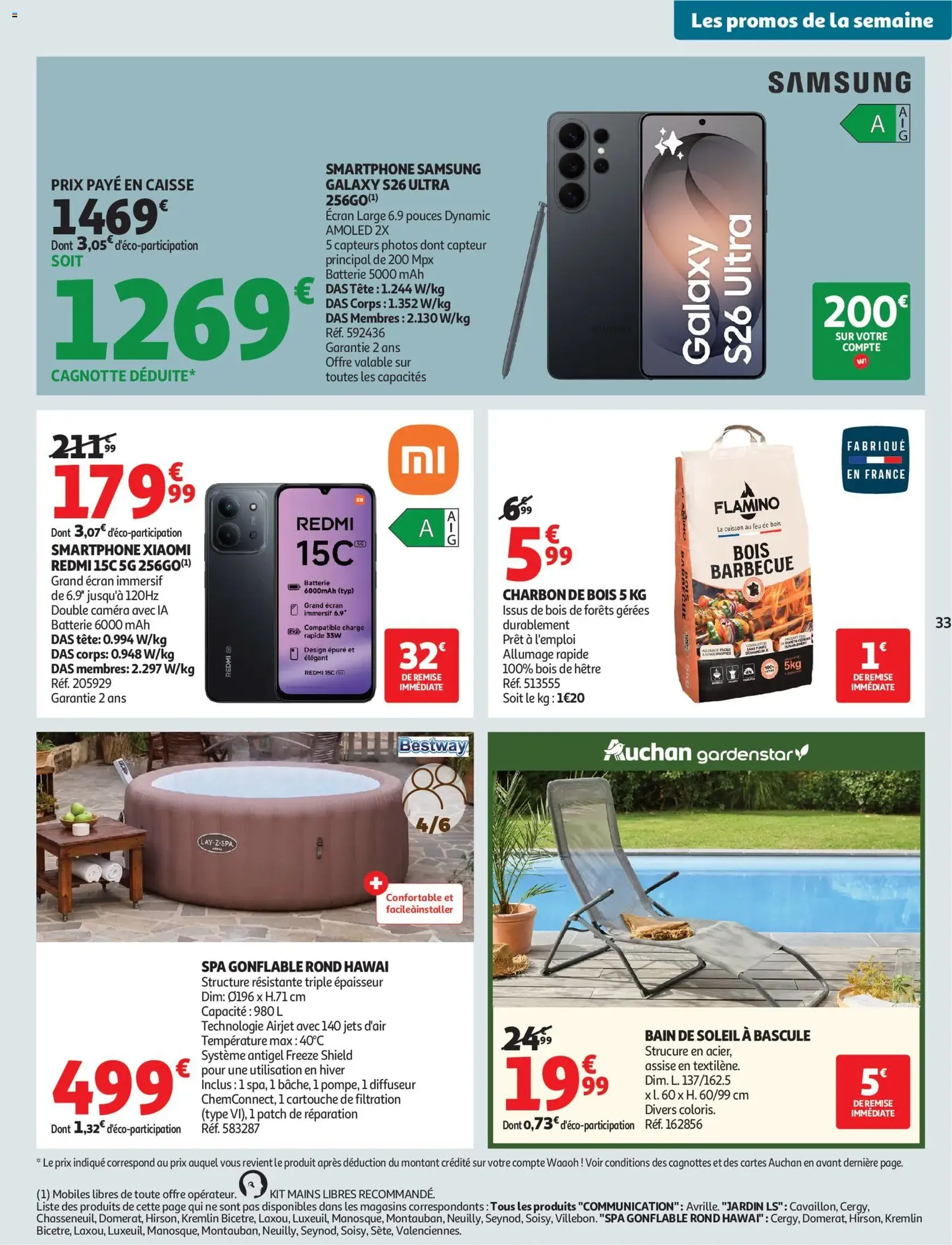Auchan prospectus - brochure valable à partir du 27/05/2026, page 33 sur 36