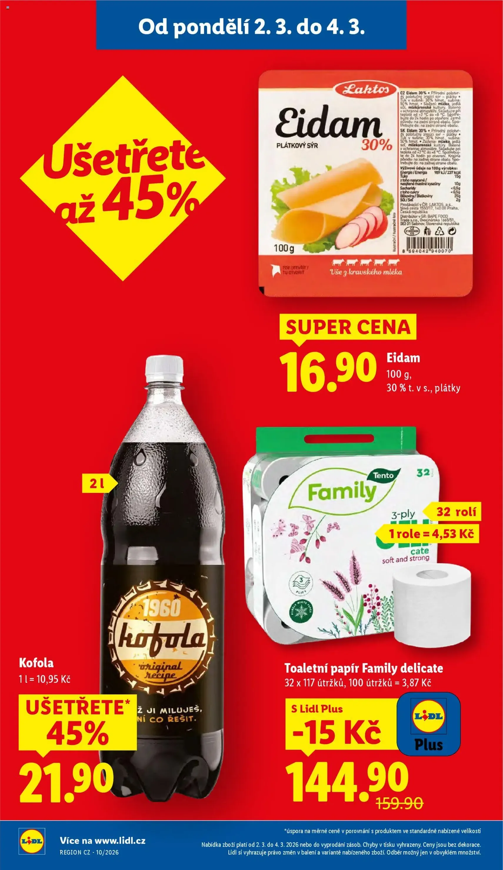 Lidl leták - platný leták od 02.03.2026 strana 2 z 41