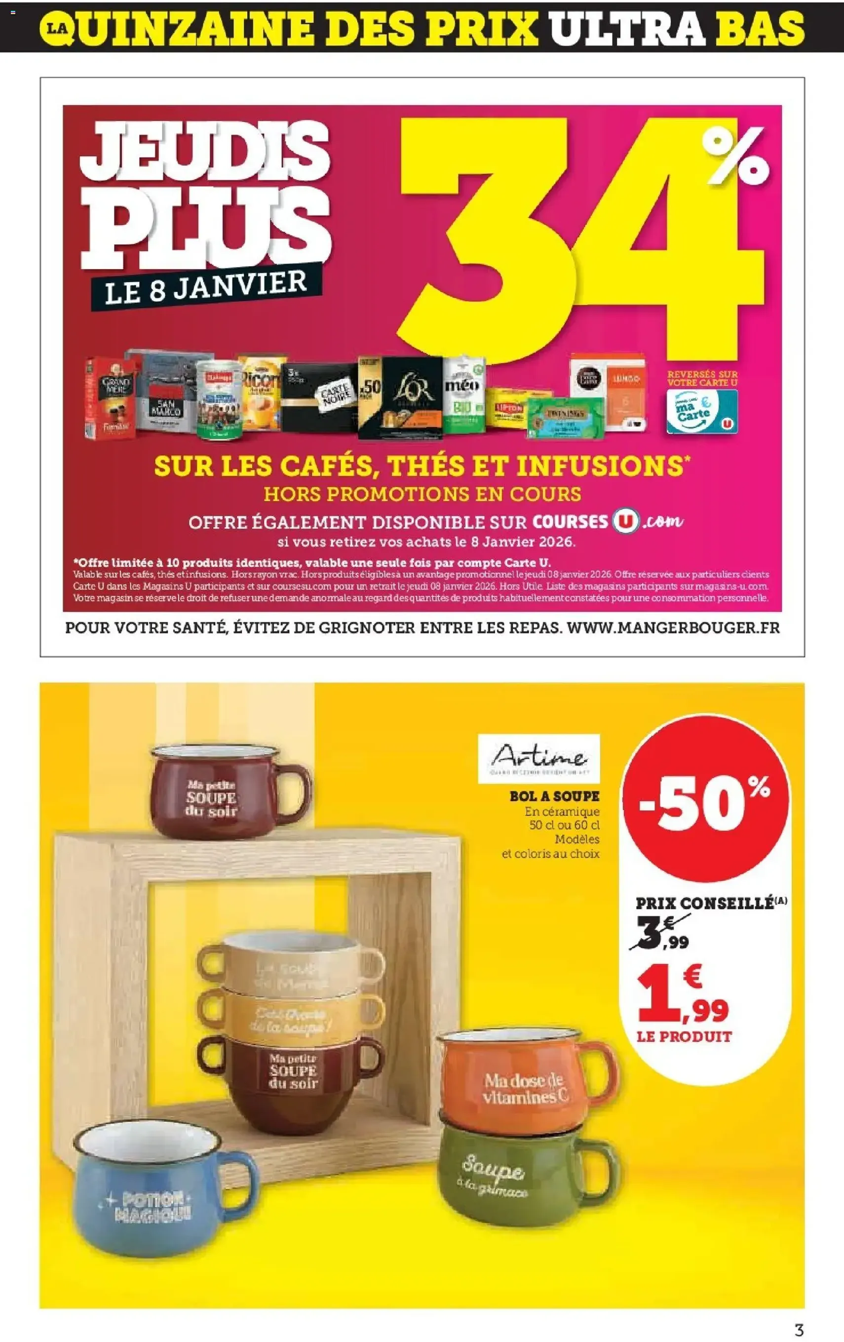 U Express catalogue - brochure valable à partir du 06/01/2026, page 3 sur 20