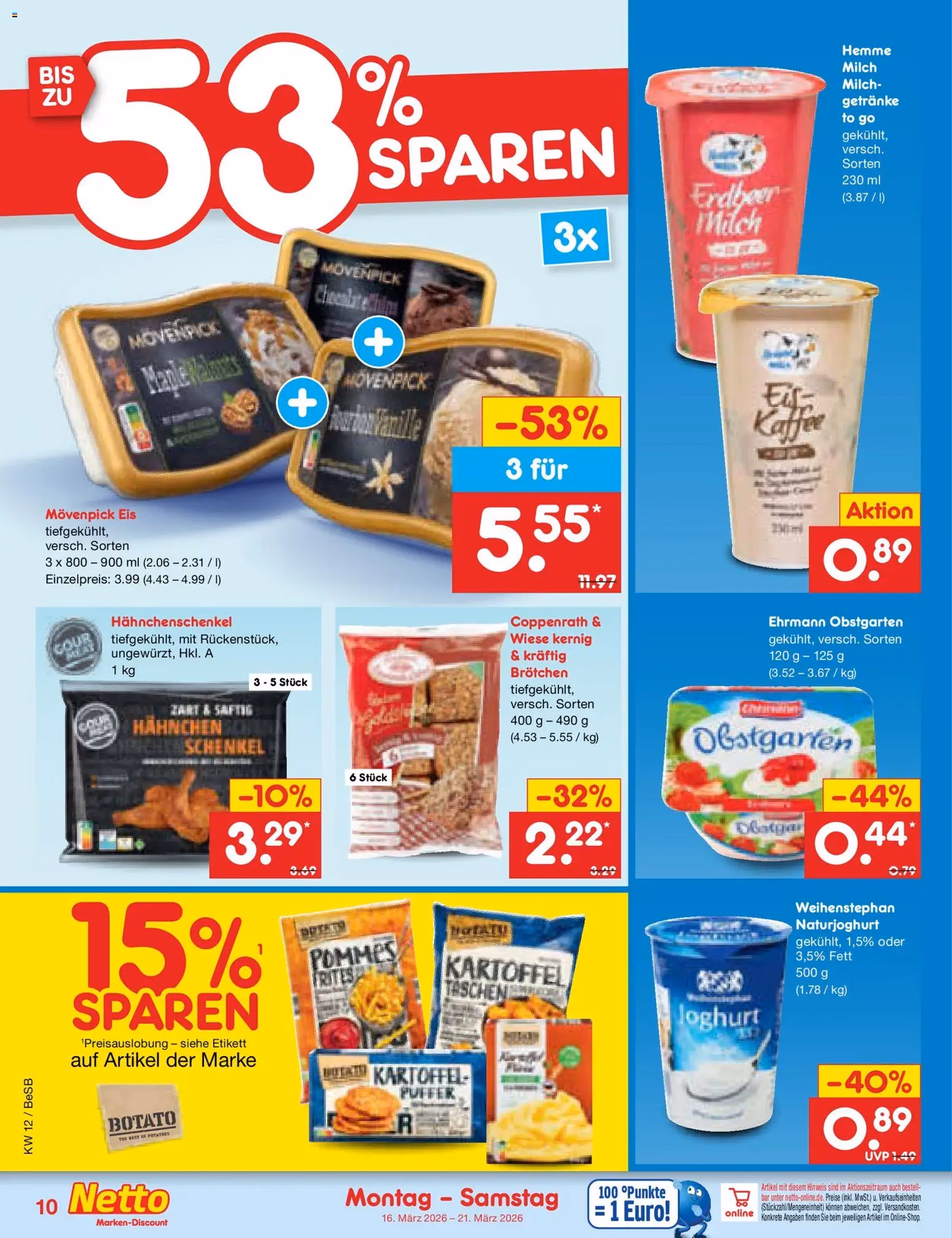 Netto Marken-Discount Prospekt - Gültiger Prospekt ab 16.03.2026, Seite 10 von insgesamt 64