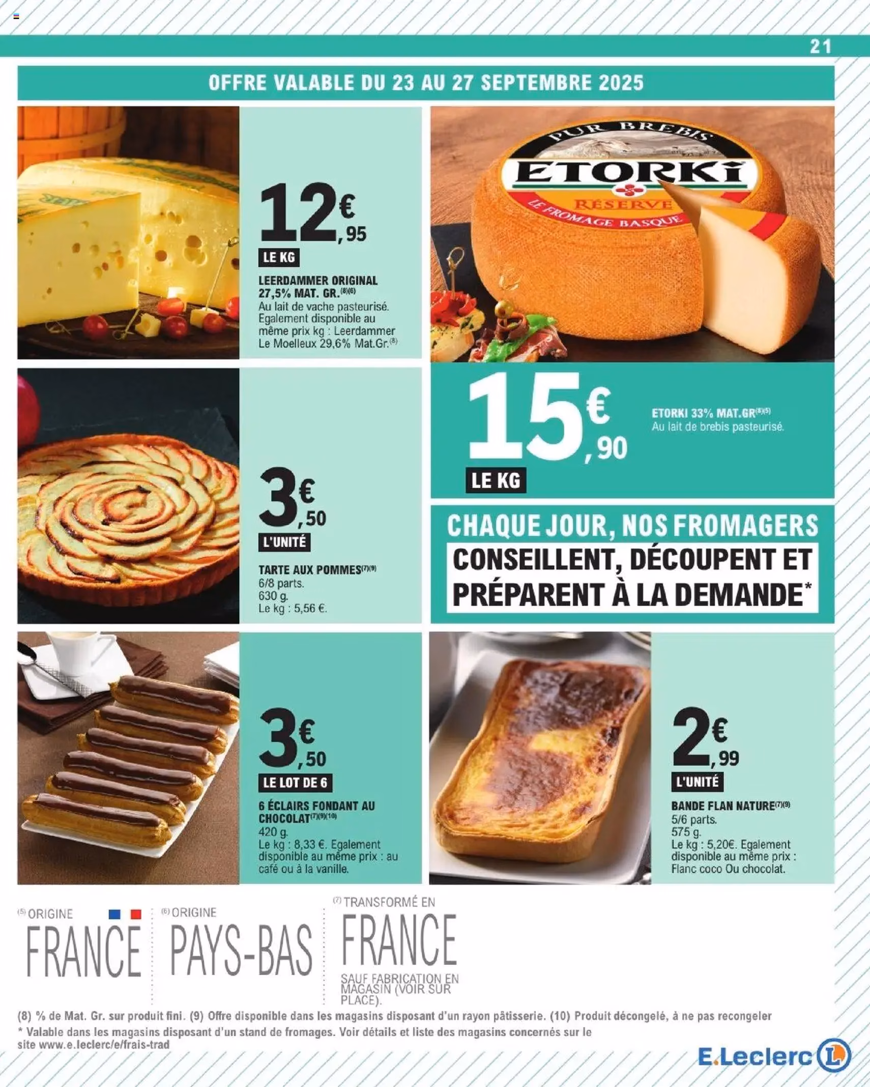 E.Leclerc catalogue semaine 39 - brochure valable à partir du 23/09/2025, page 21 sur 32 E.Leclerc catalogue semaine 39 - brochure valable à partir du 23/09/2025, page 21 sur 32